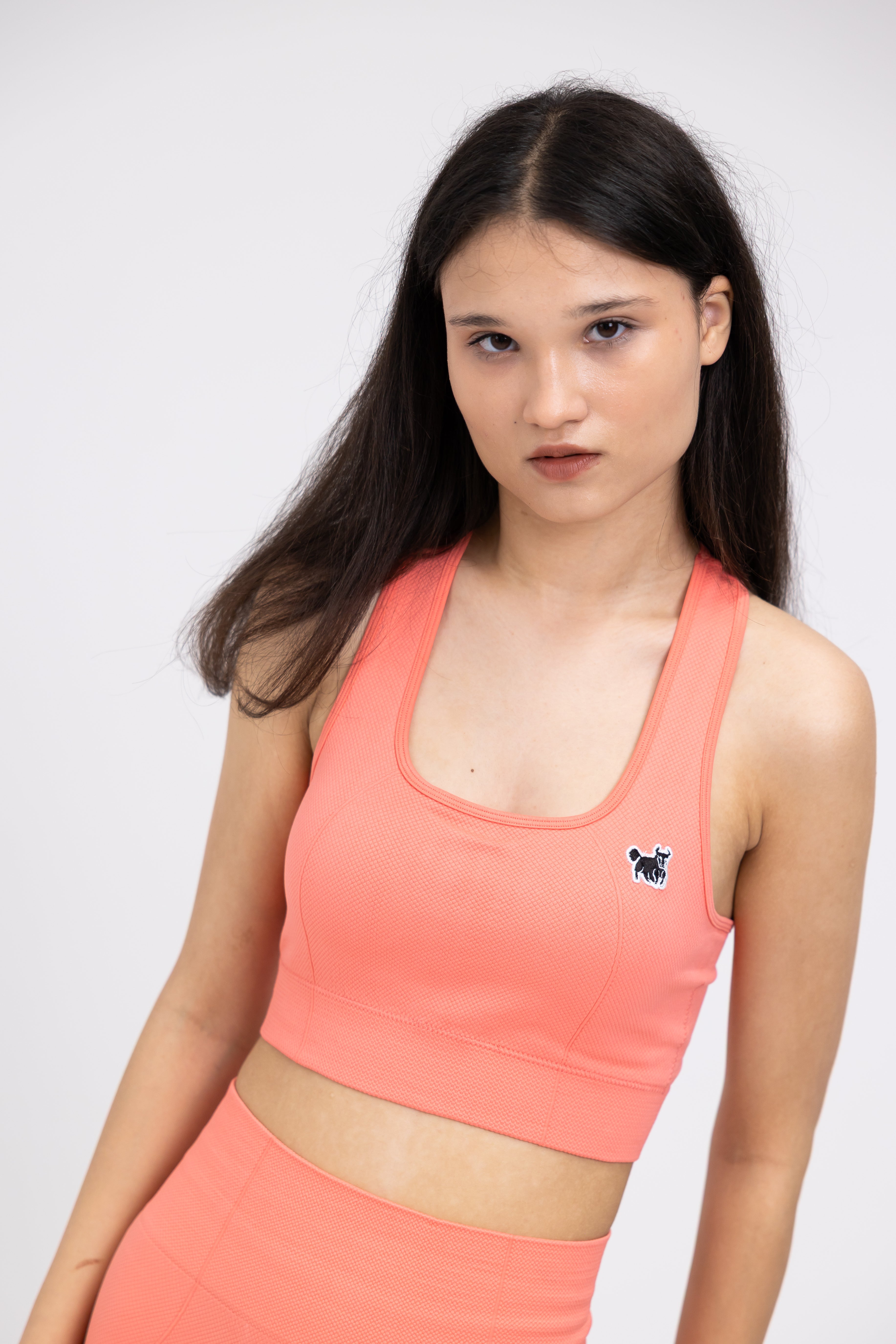 SEAMLESS HONEYCOMB ALPS SPORT BRA