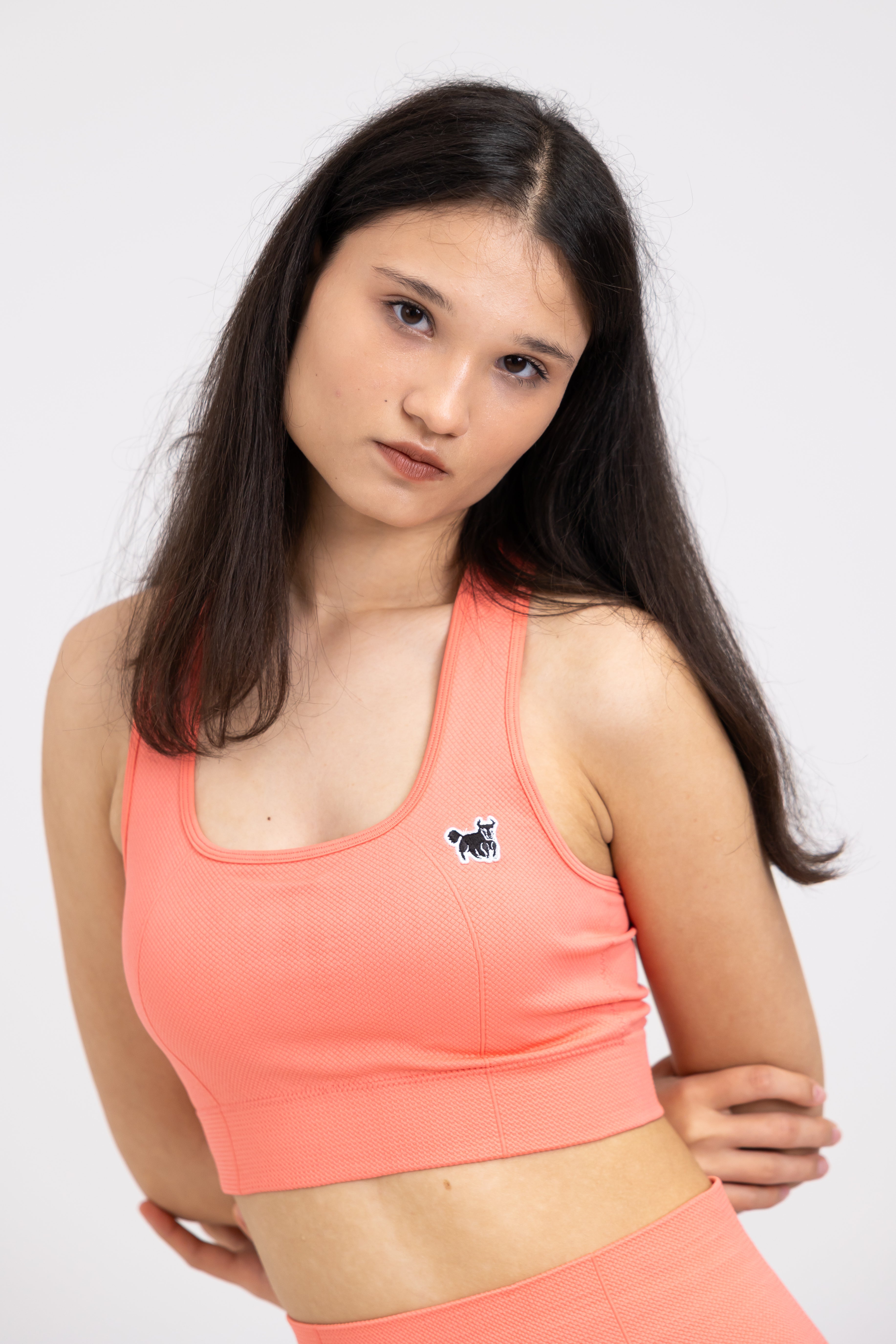 SEAMLESS HONEYCOMB ALPS SPORT BRA