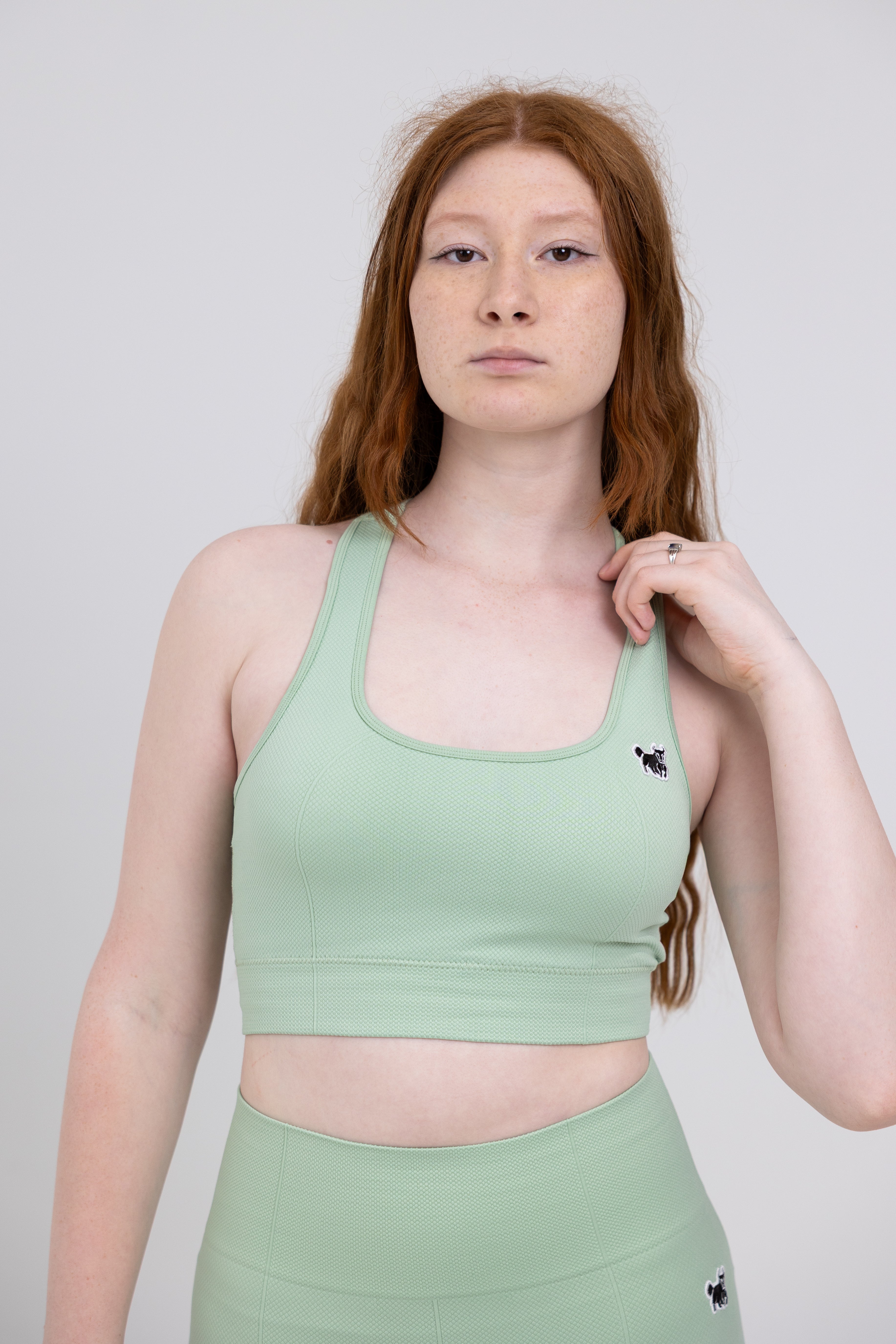 SEAMLESS HONEYCOMB ALPS SPORT BRA