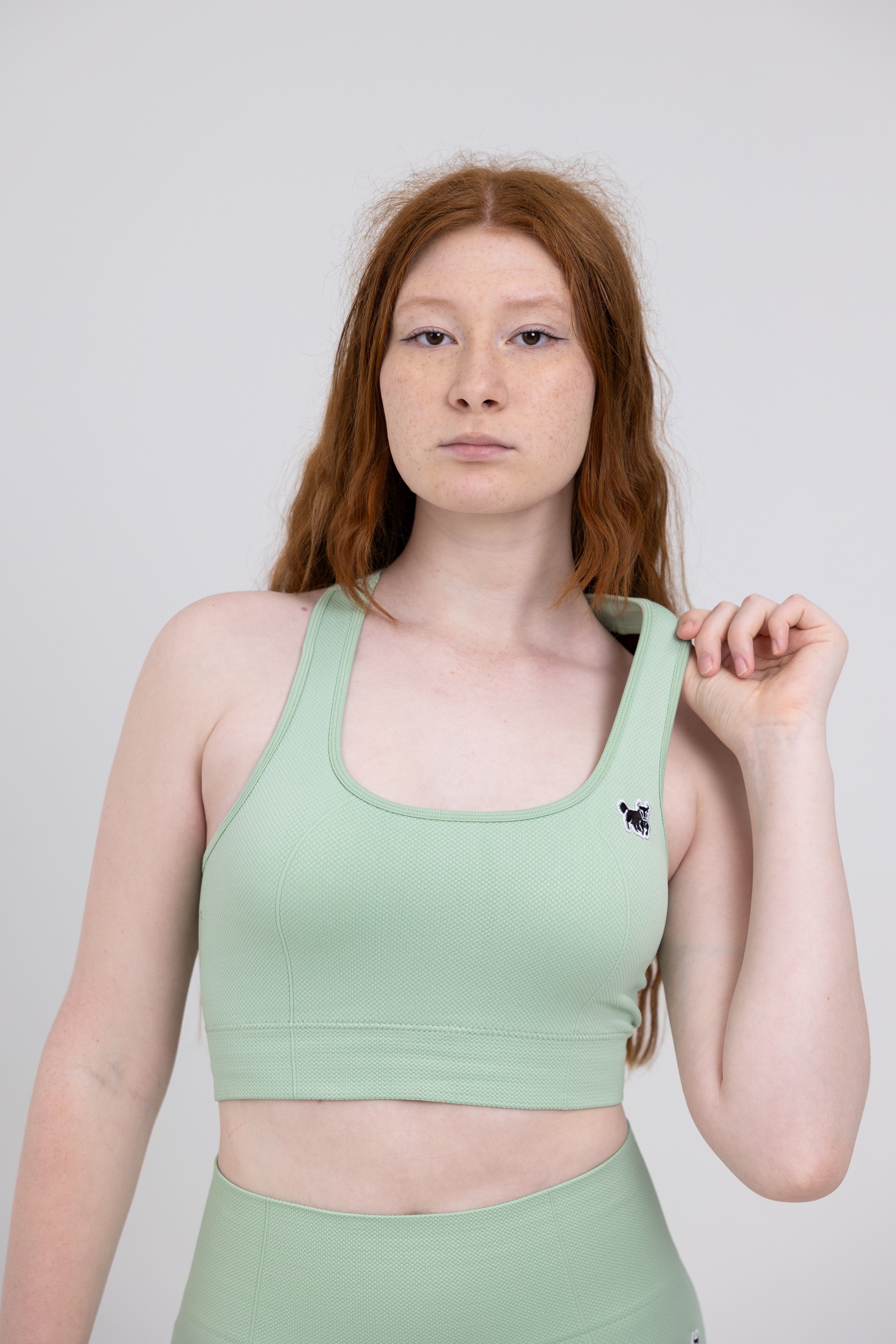 SEAMLESS HONEYCOMB ALPS SPORT BRA