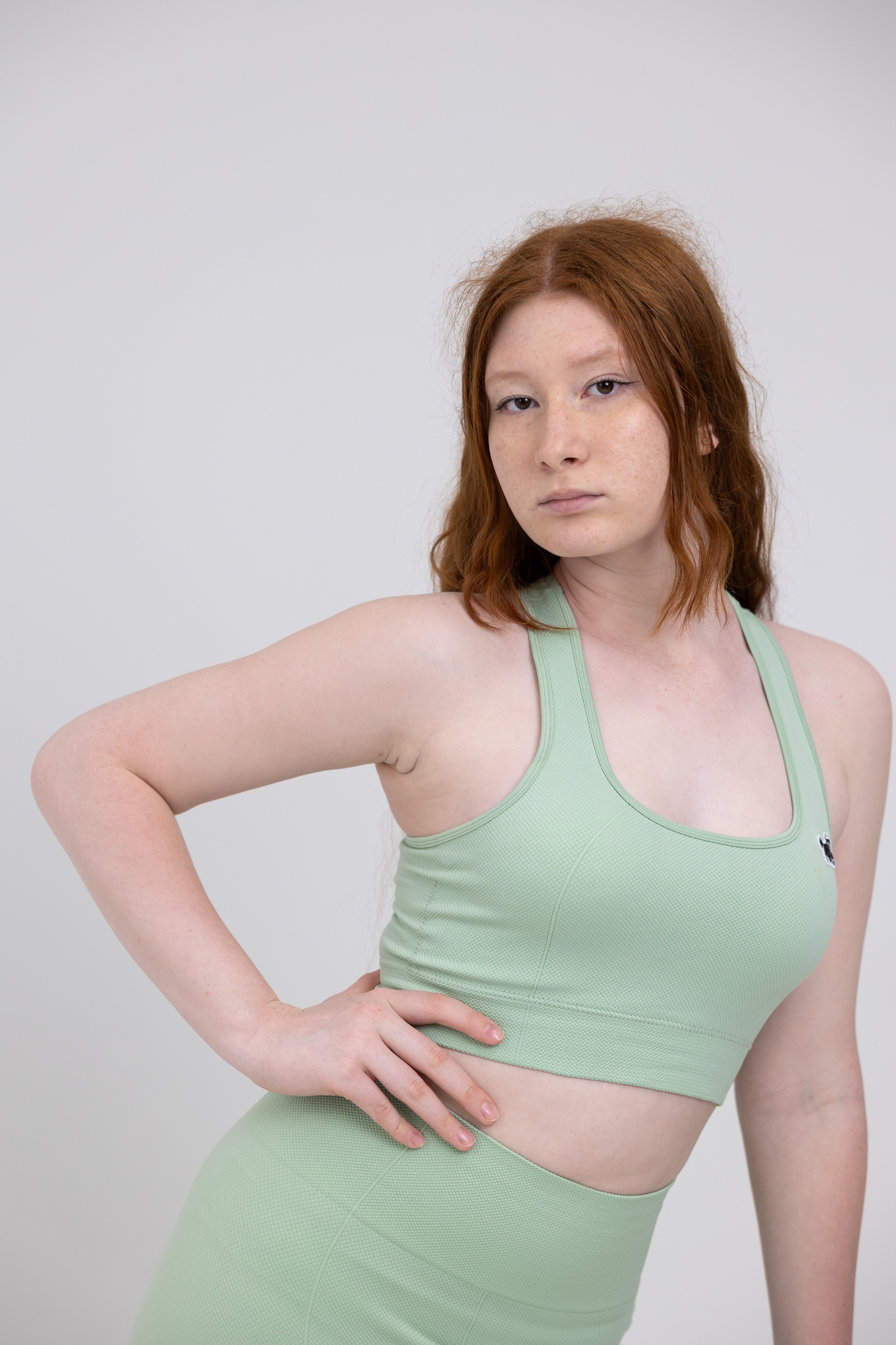 SEAMLESS HONEYCOMB ALPS SPORT BRA