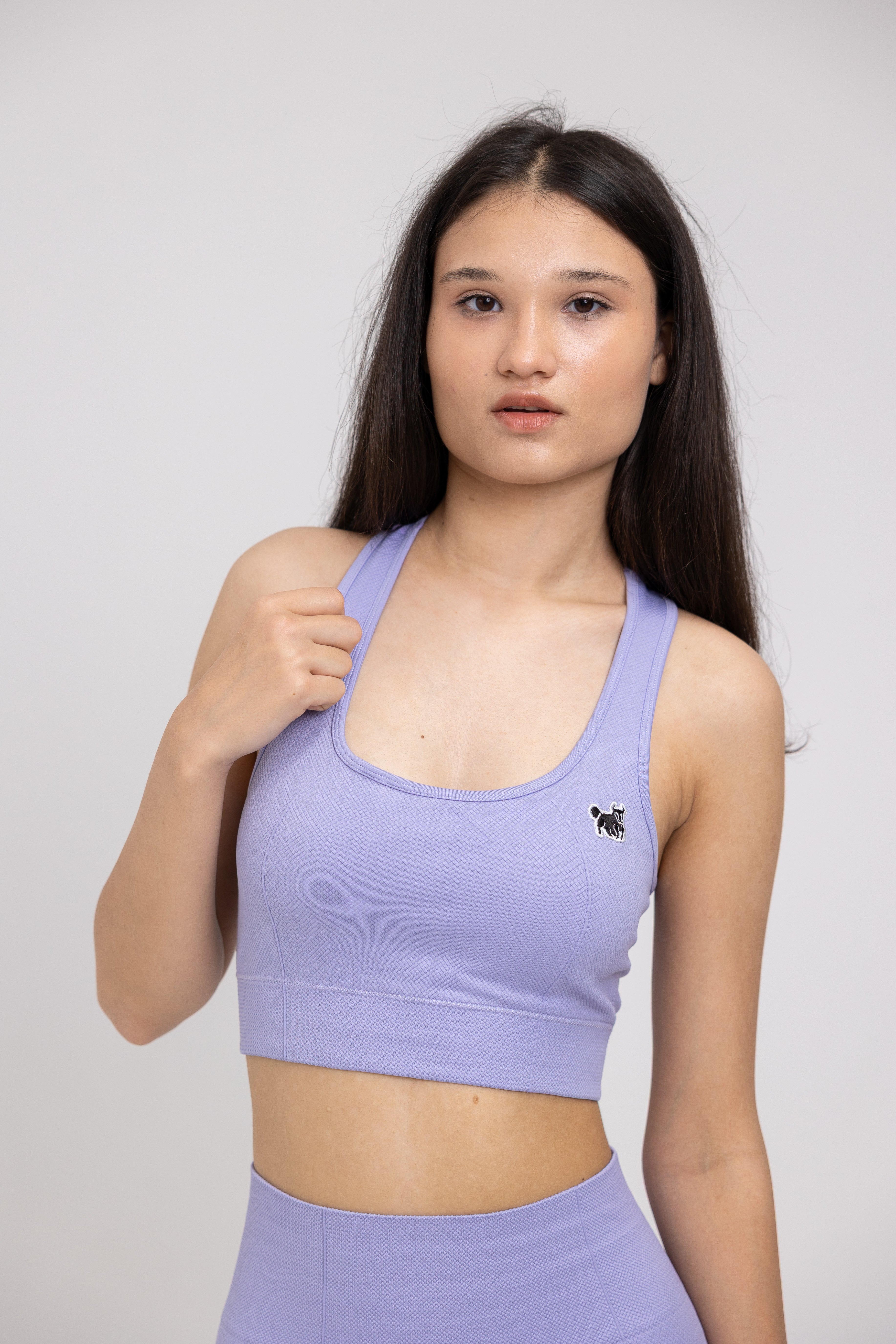 SEAMLESS HONEYCOMB ALPS SPORT BRA