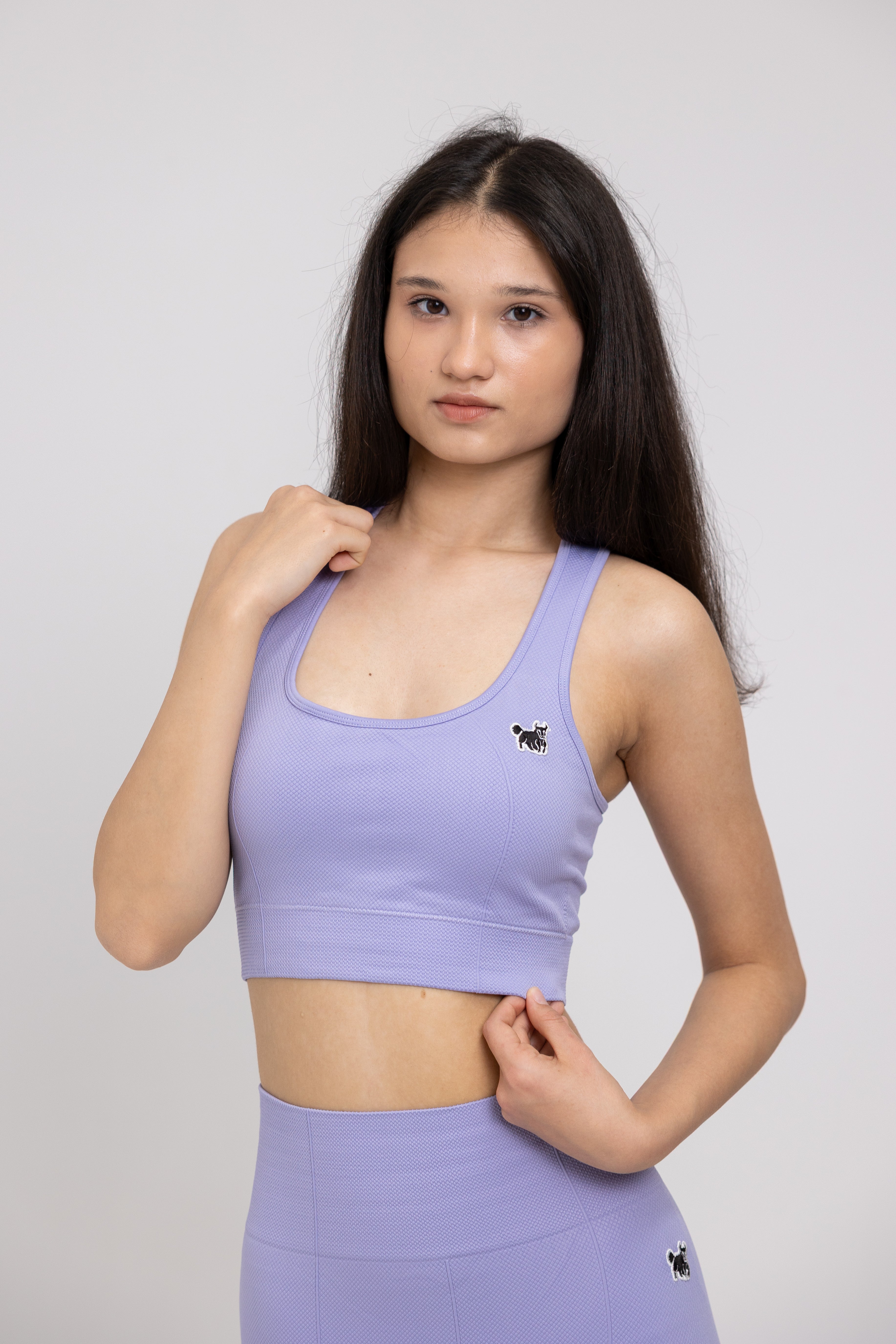 SEAMLESS HONEYCOMB ALPS SPORT BRA