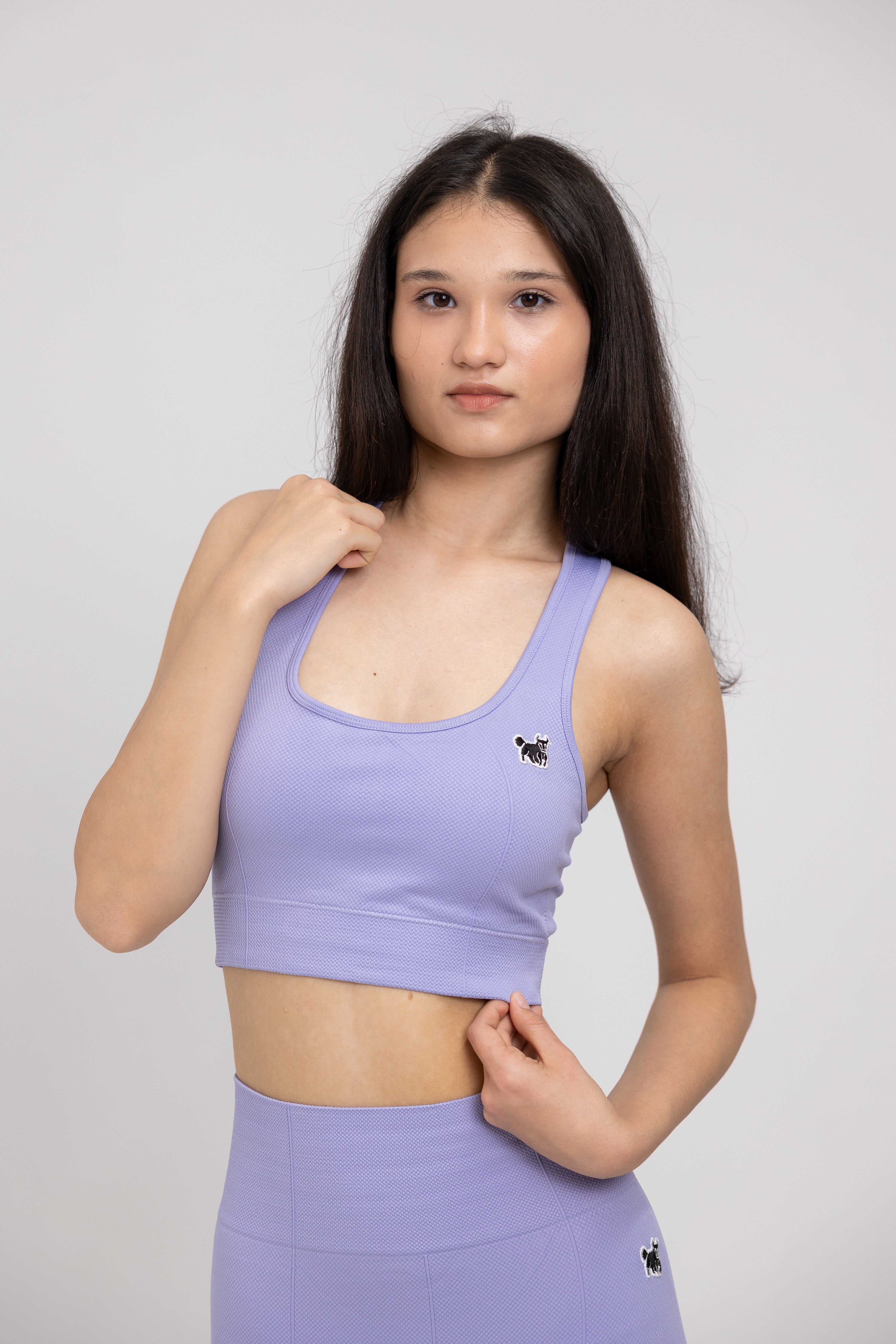 SEAMLESS HONEYCOMB ALPS SPORT BRA