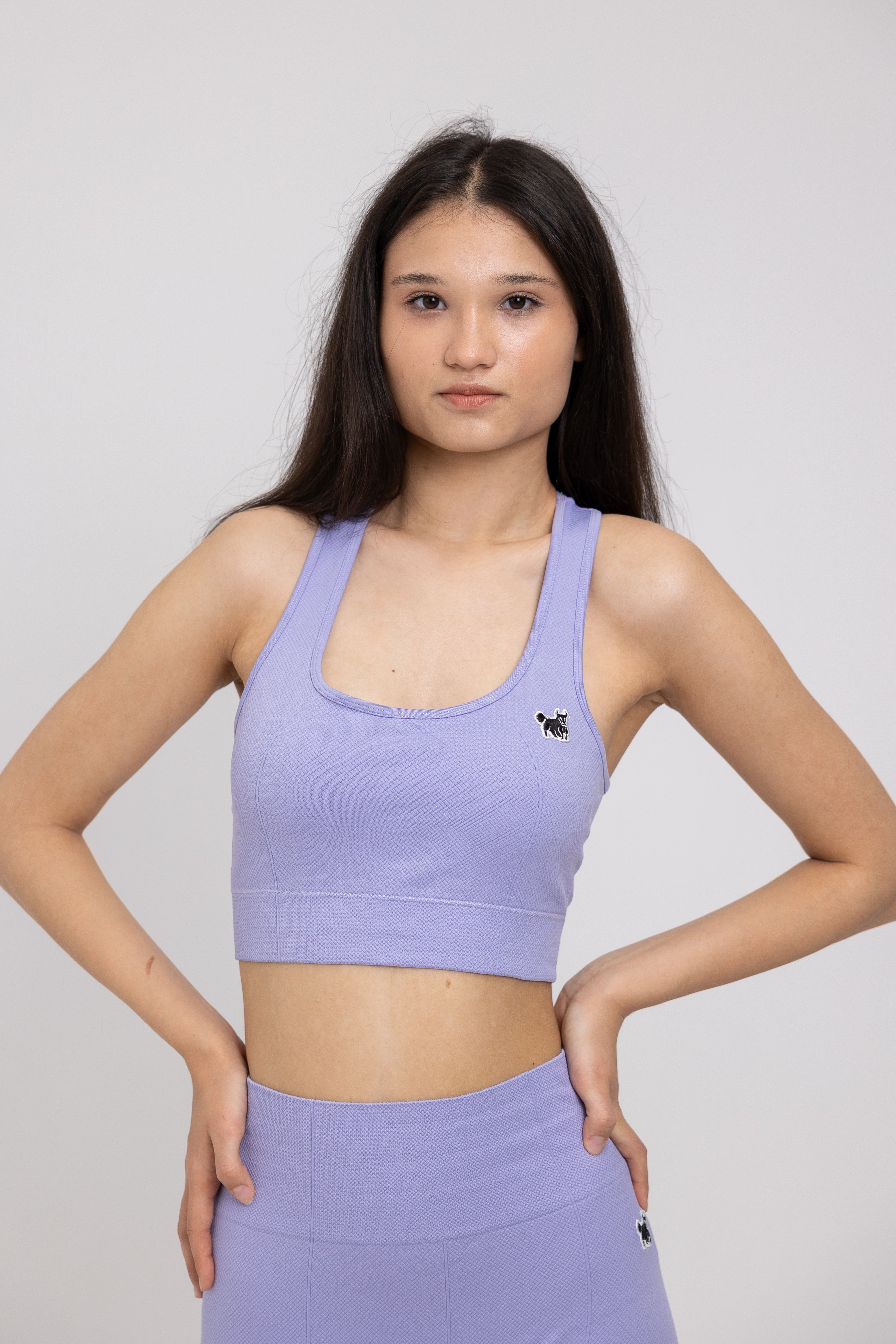 SEAMLESS HONEYCOMB ALPS SPORT BRA