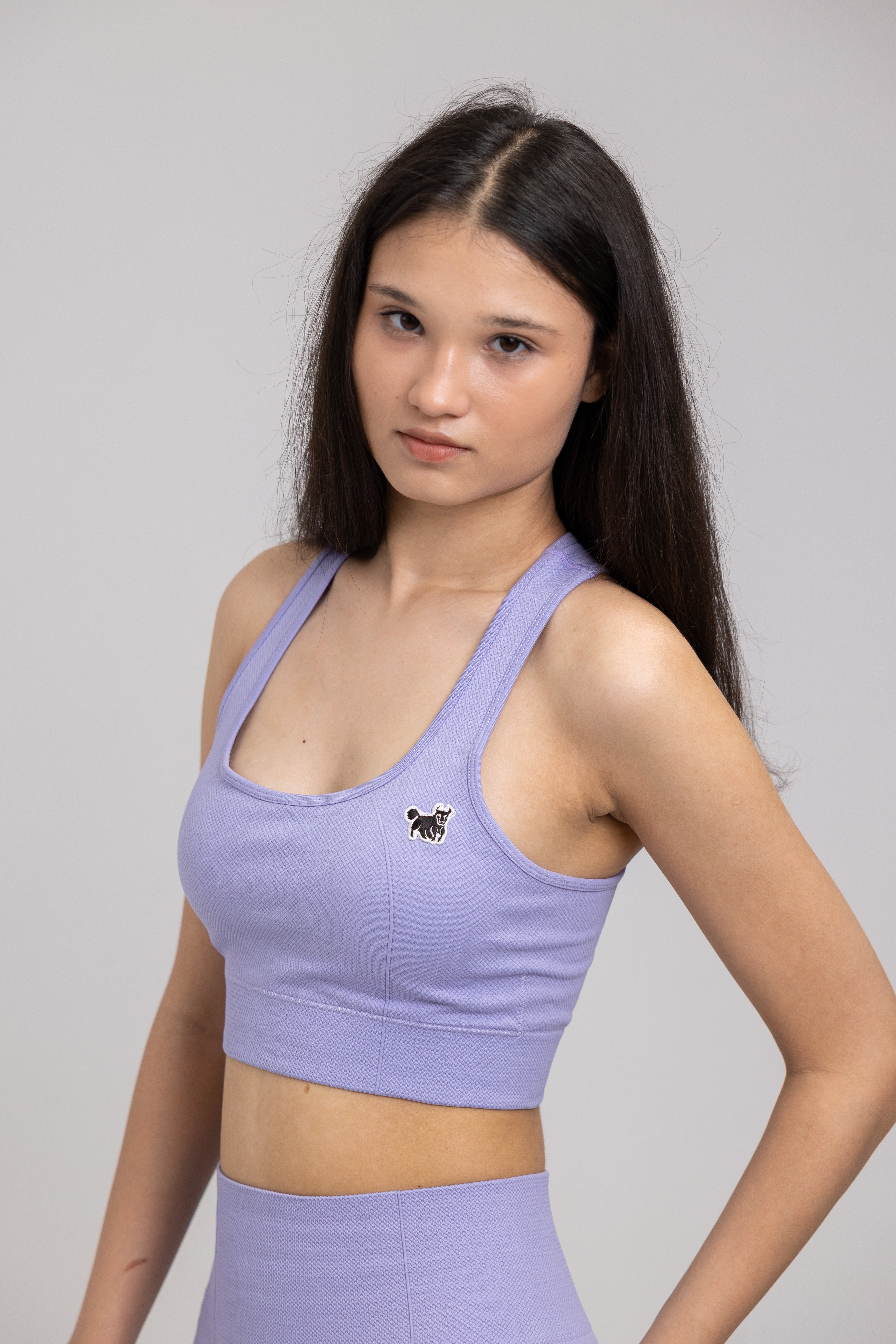 SEAMLESS HONEYCOMB ALPS SPORT BRA