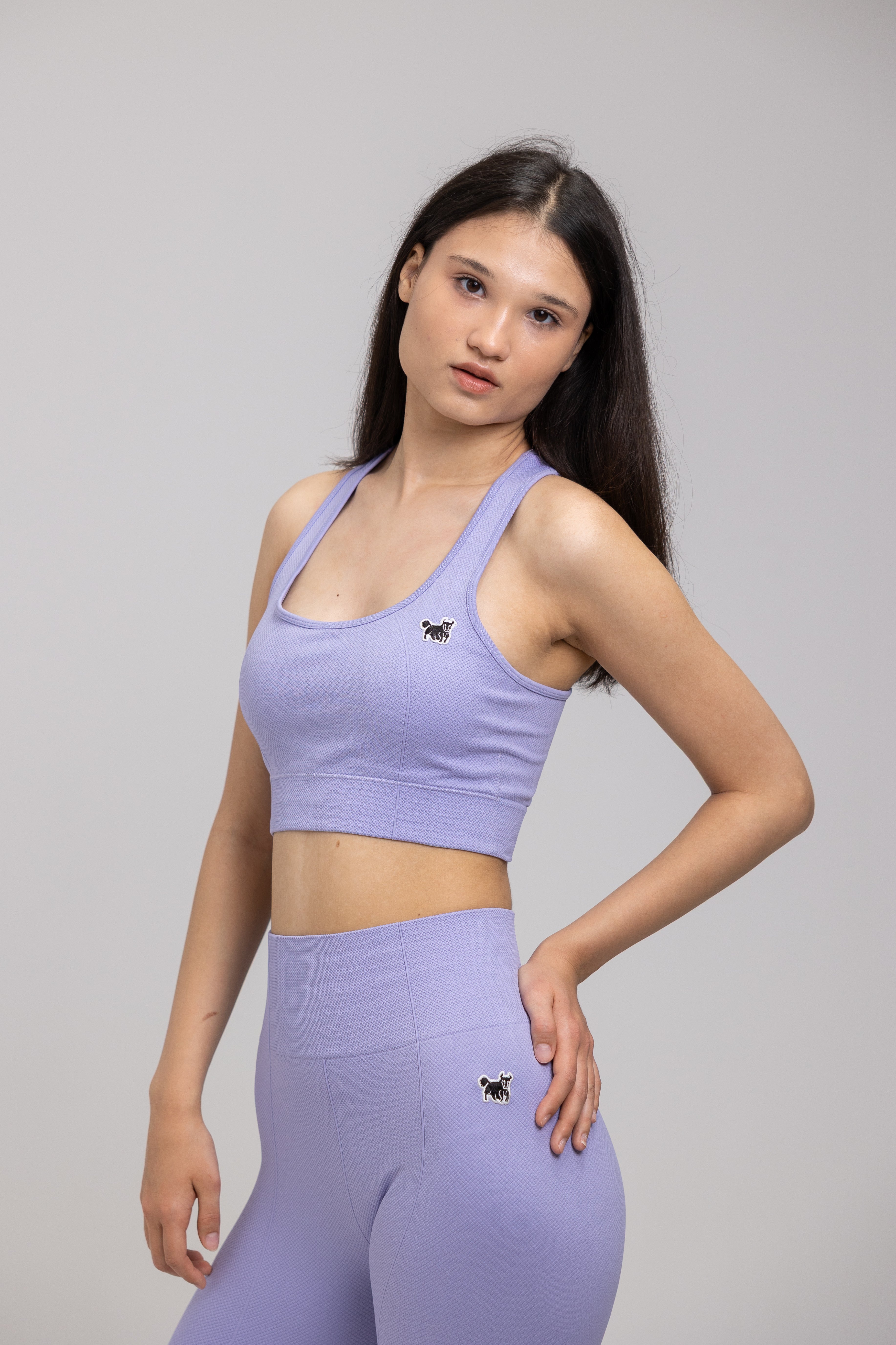 SEAMLESS HONEYCOMB ALPS SPORT BRA