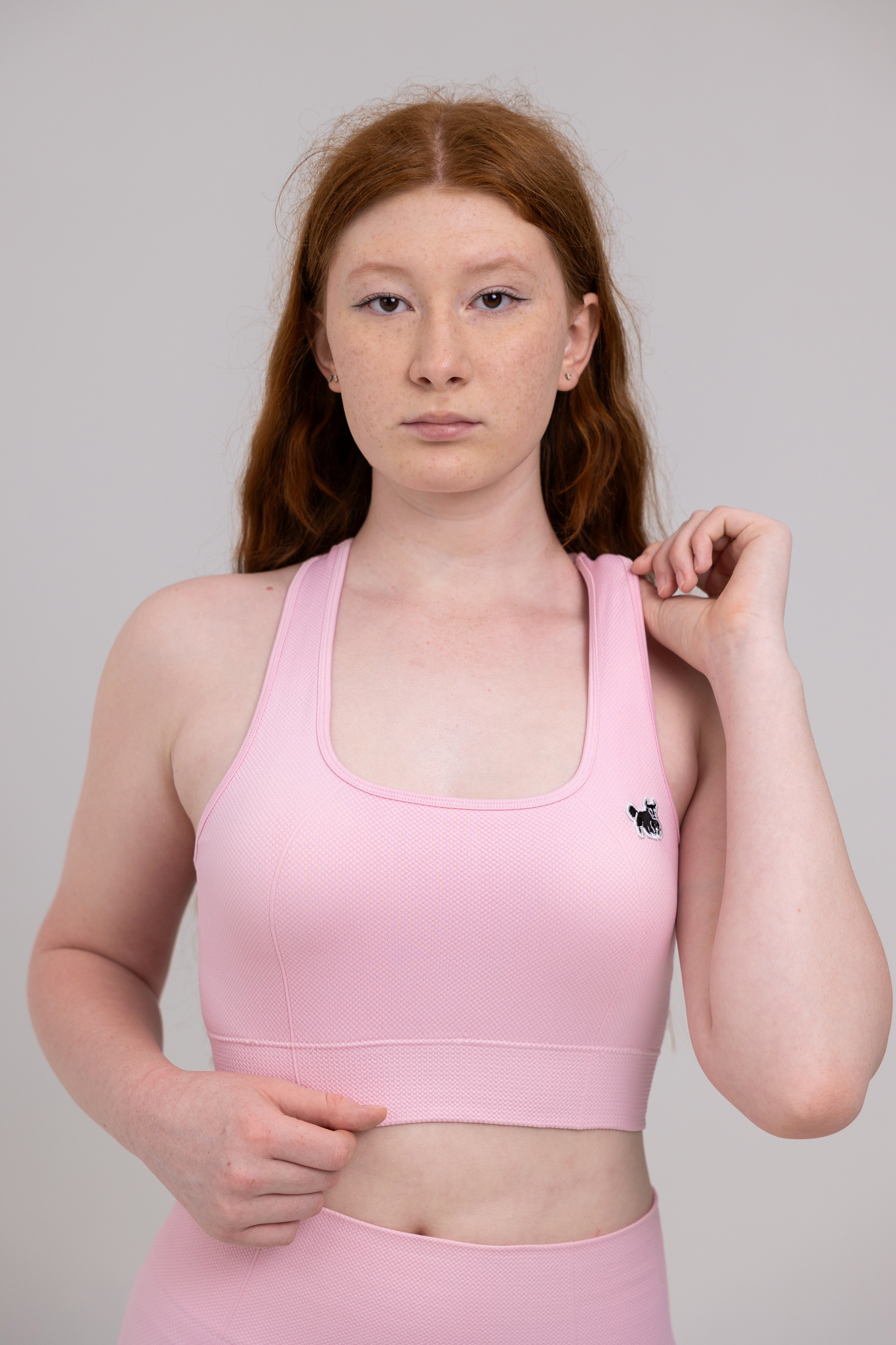 SEAMLESS HONEYCOMB ALPS SPORT BRA