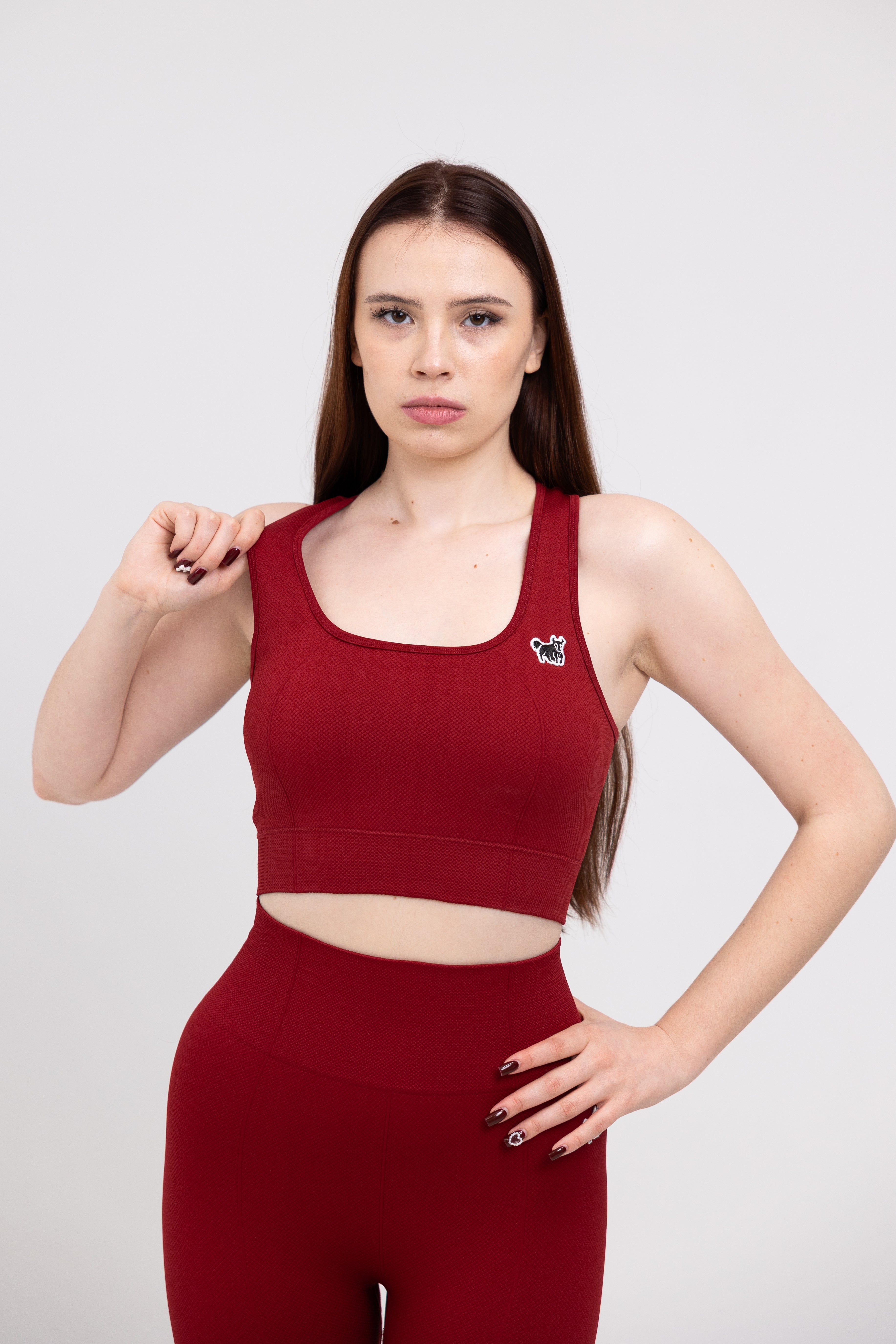 SEAMLESS HONEYCOMB ALPS SPORT BRA