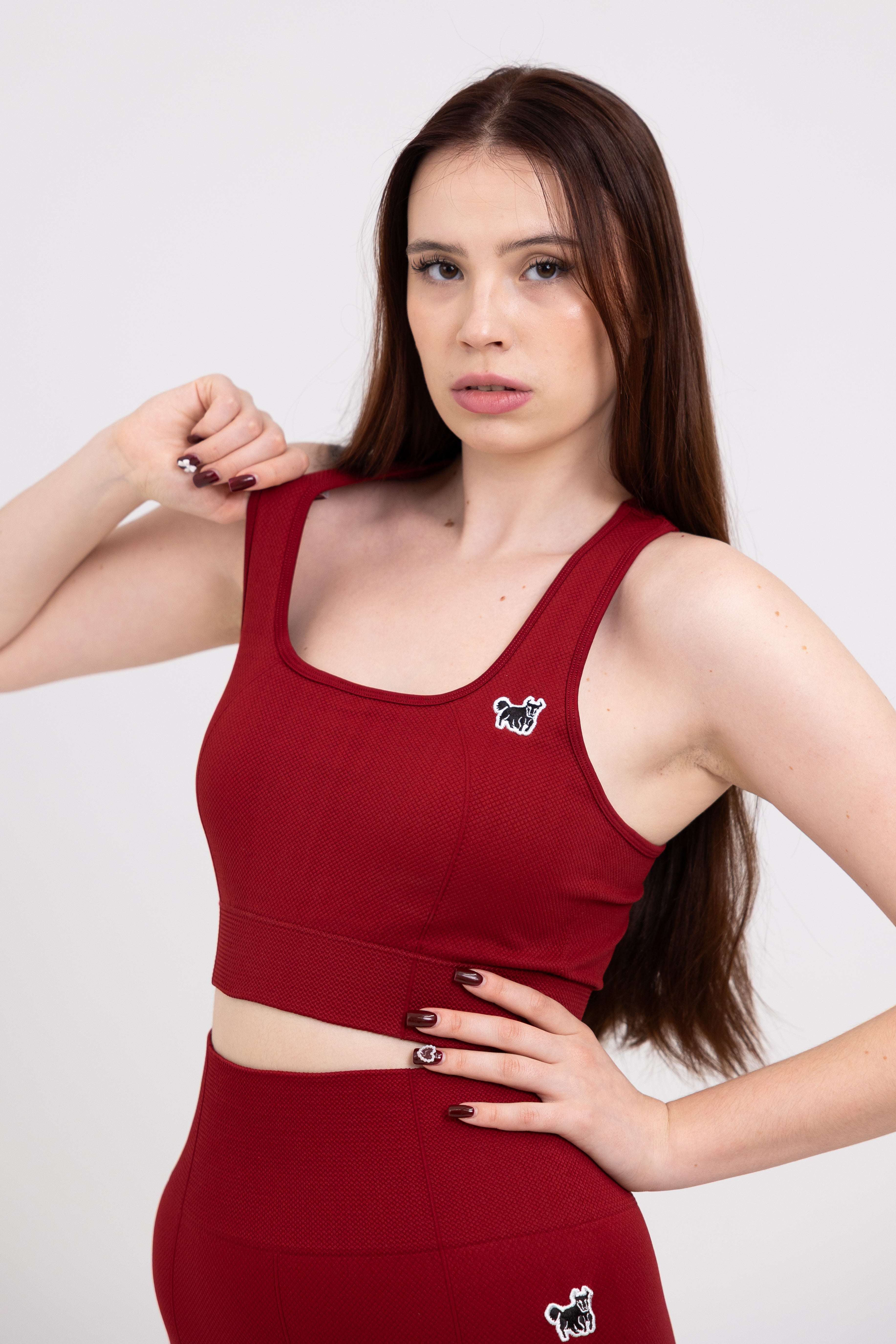 SEAMLESS HONEYCOMB ALPS SPORT BRA