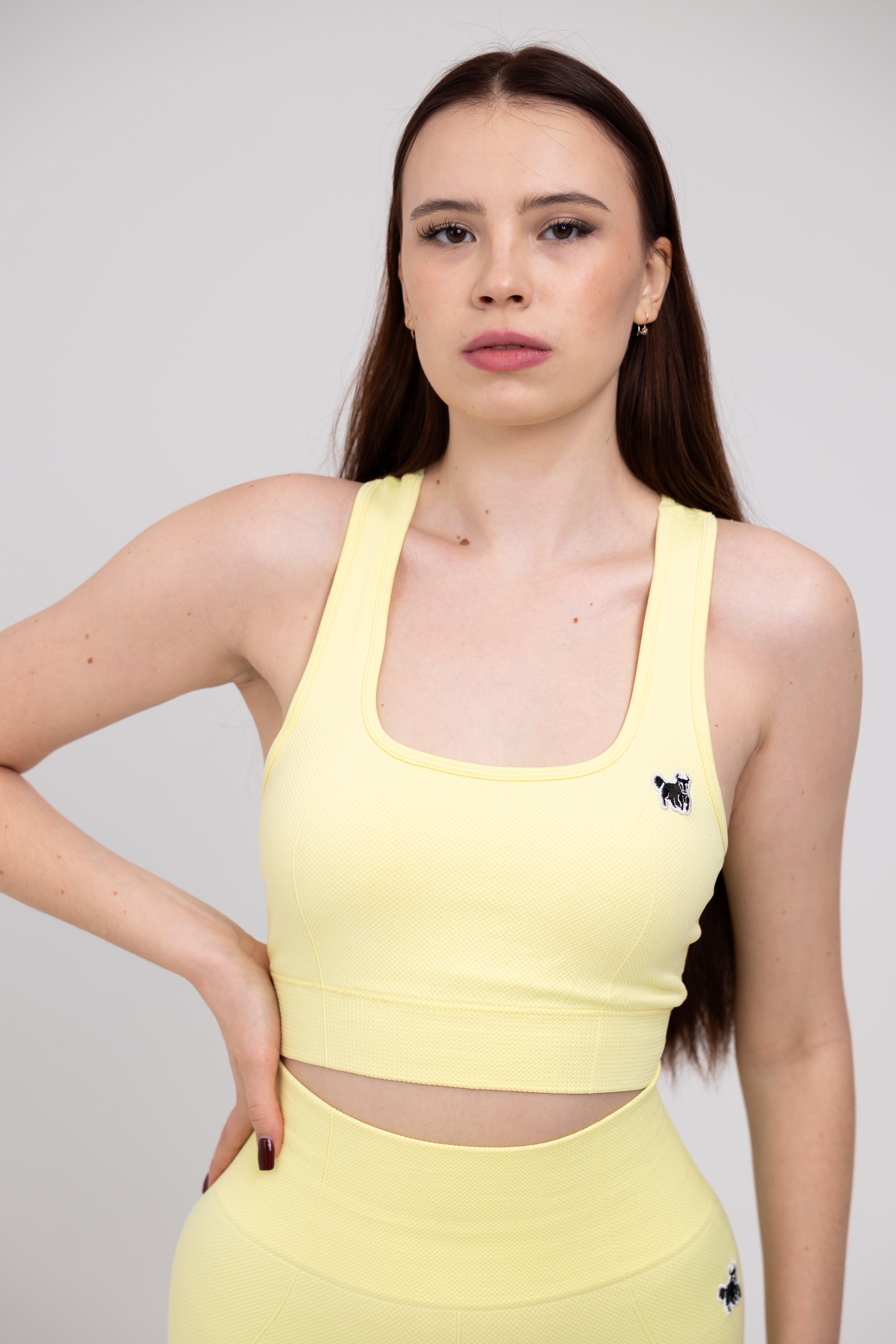 SEAMLESS HONEYCOMB ALPS SPORT BRA