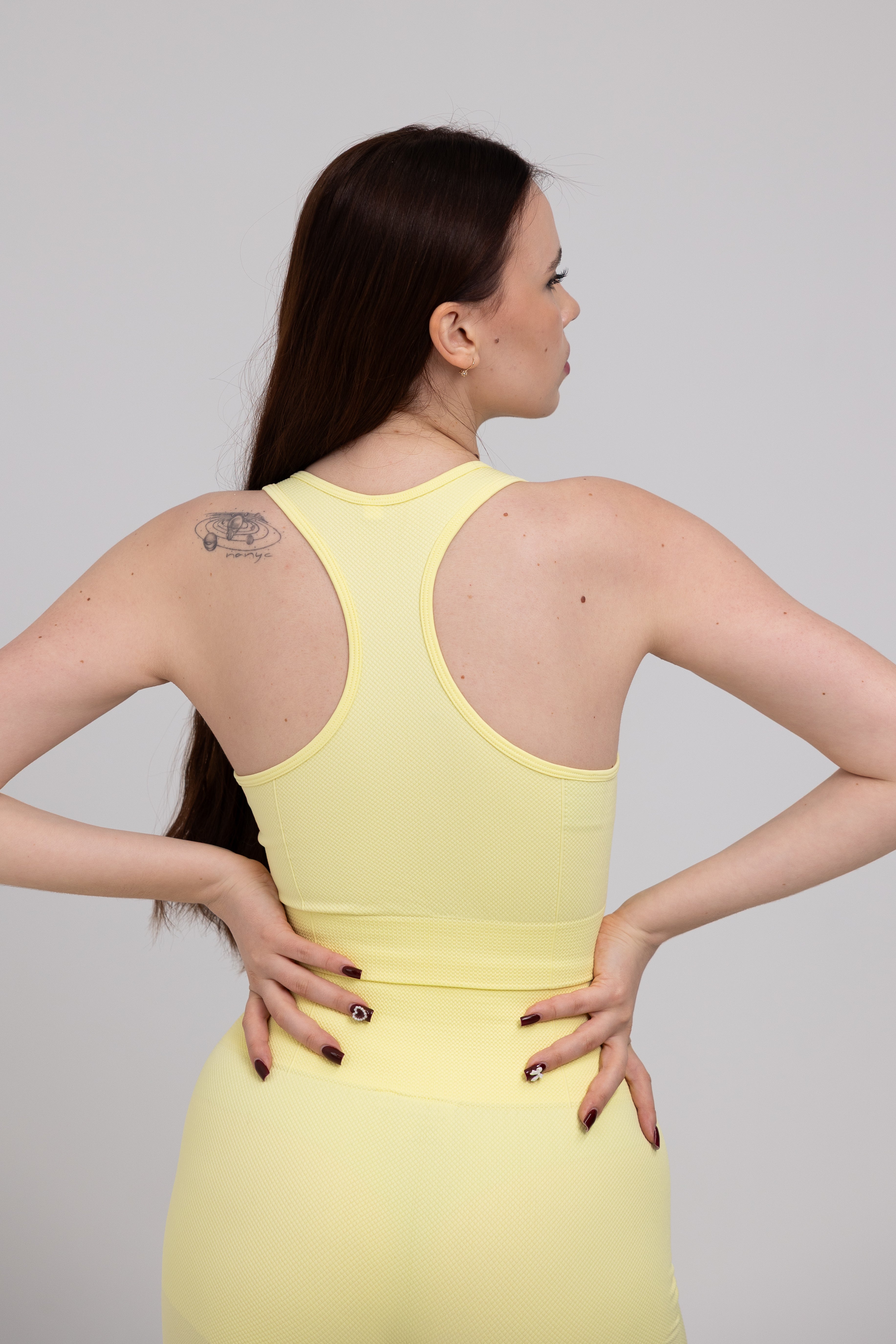 SEAMLESS HONEYCOMB ALPS SPORT BRA