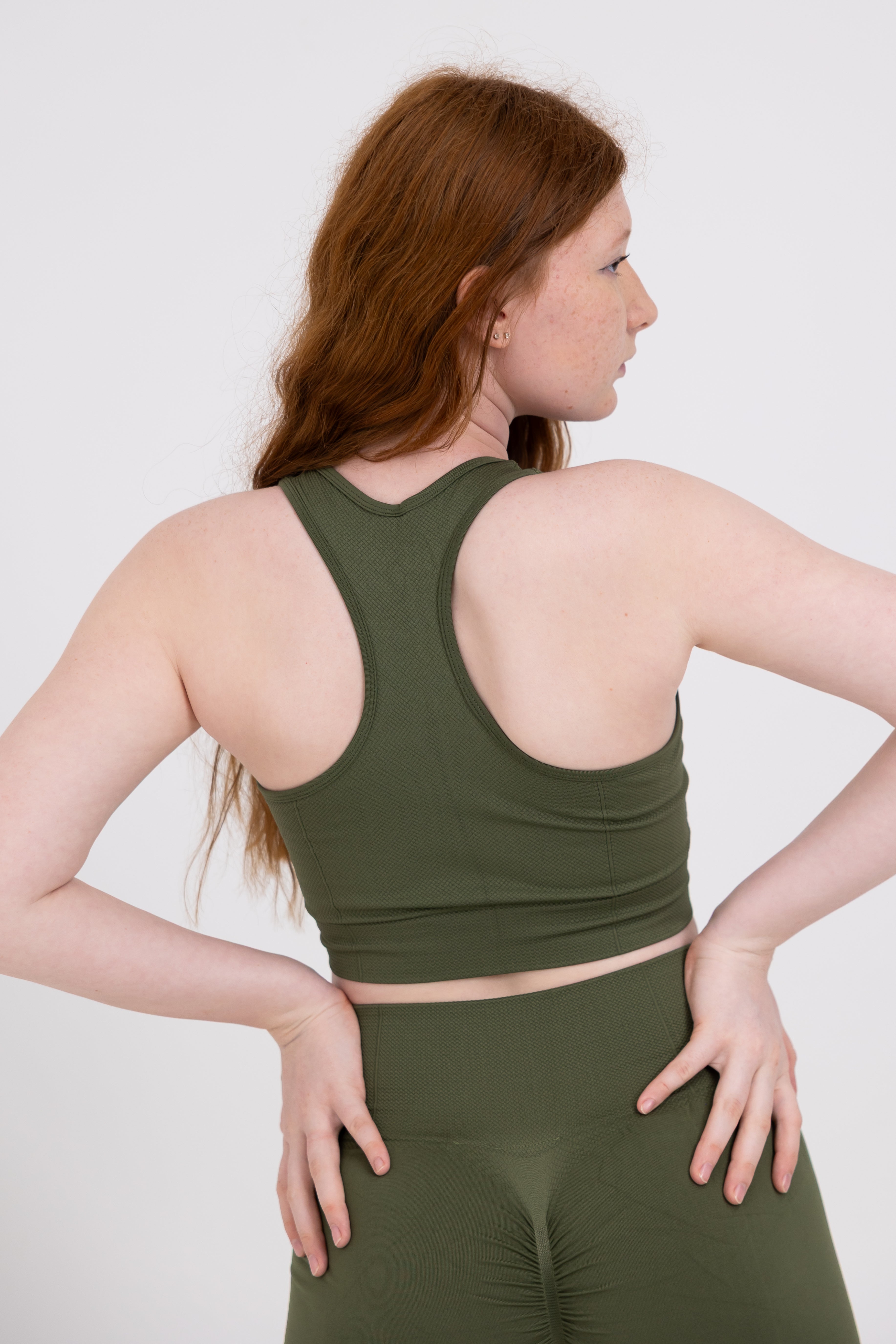 SEAMLESS HONEYCOMB ALPS SPORT BRA