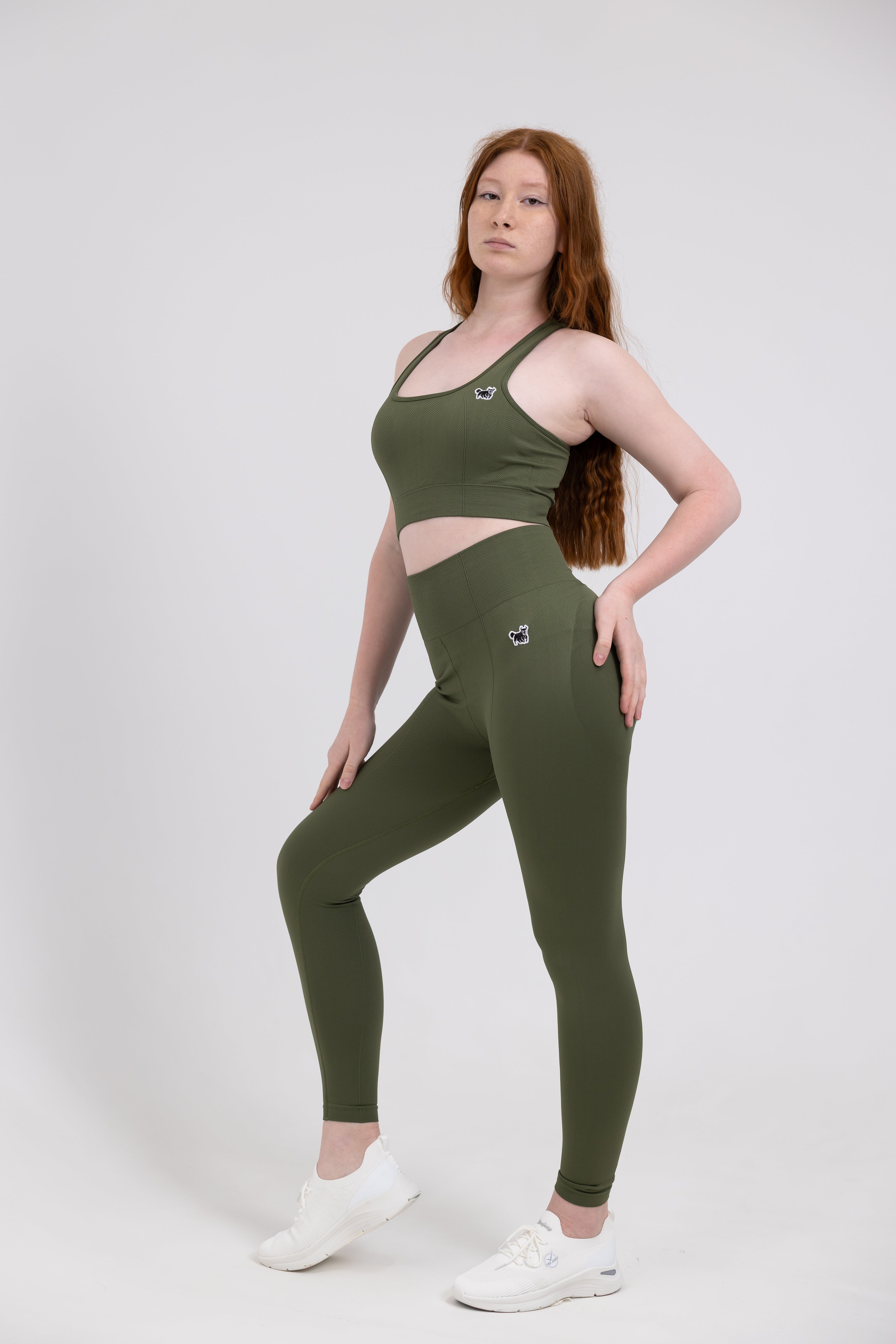 SEAMLESS HONEYCOMB ALPS SPORT BRA