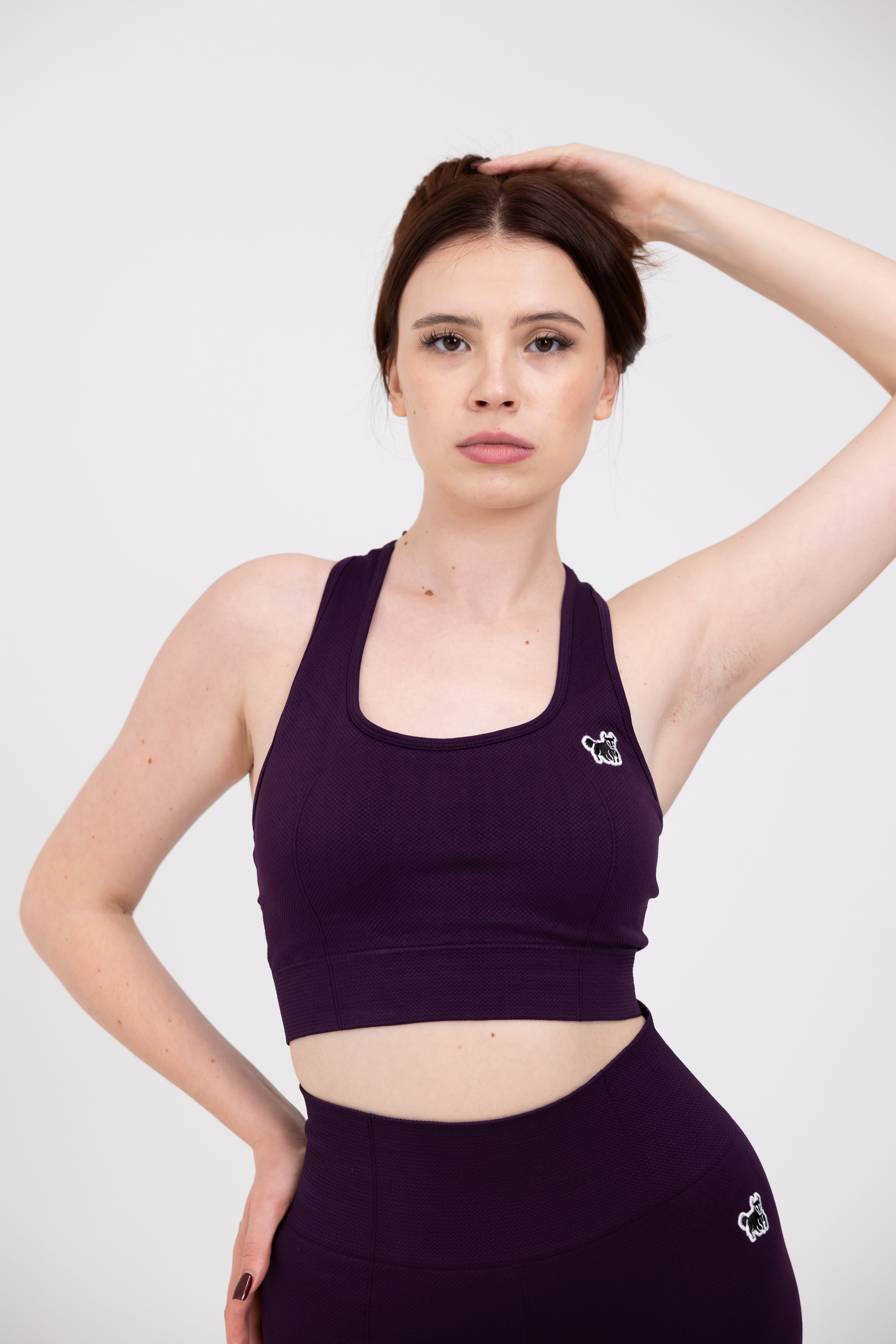SEAMLESS HONEYCOMB ALPS SPORT BRA