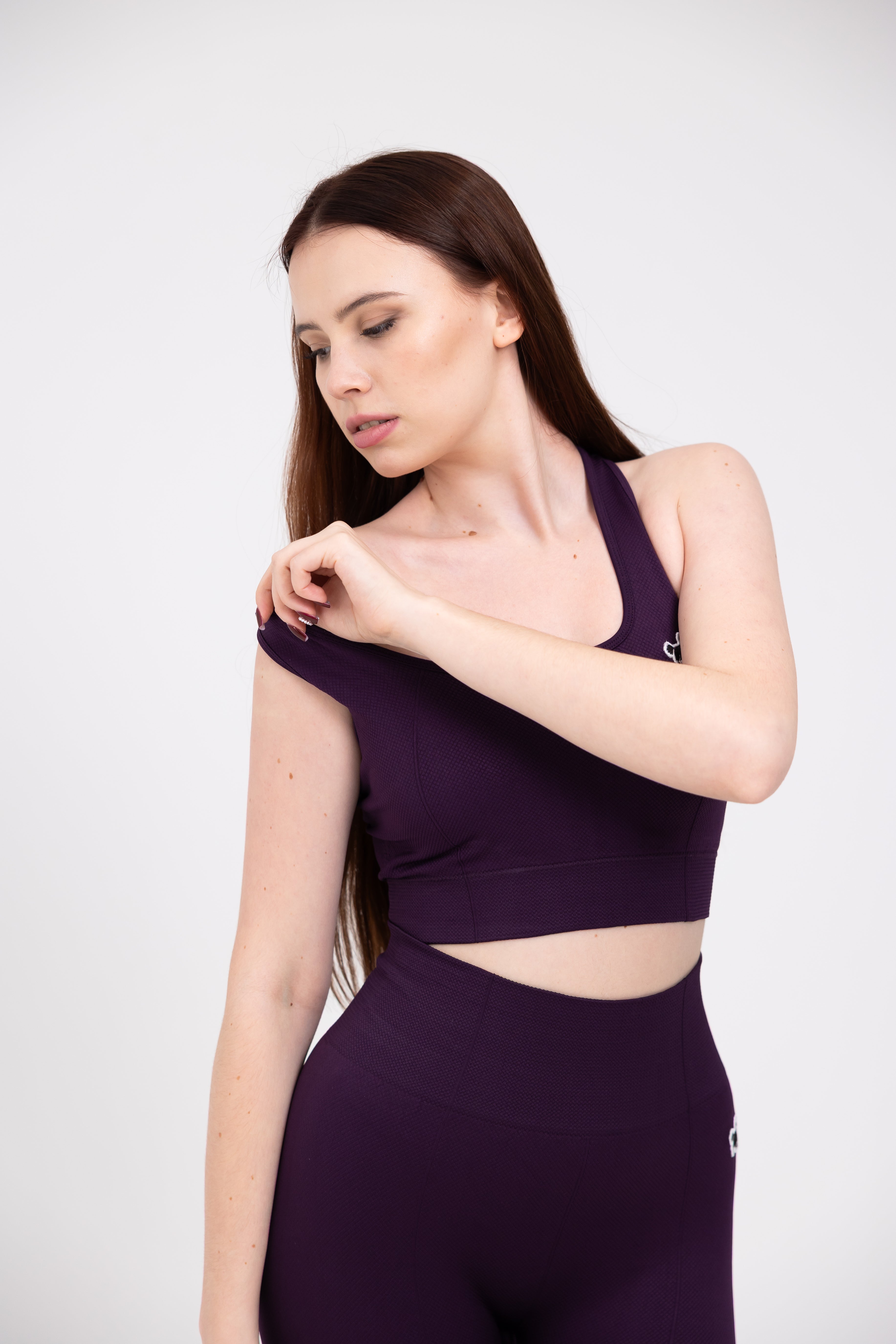 SEAMLESS HONEYCOMB ALPS SPORT BRA