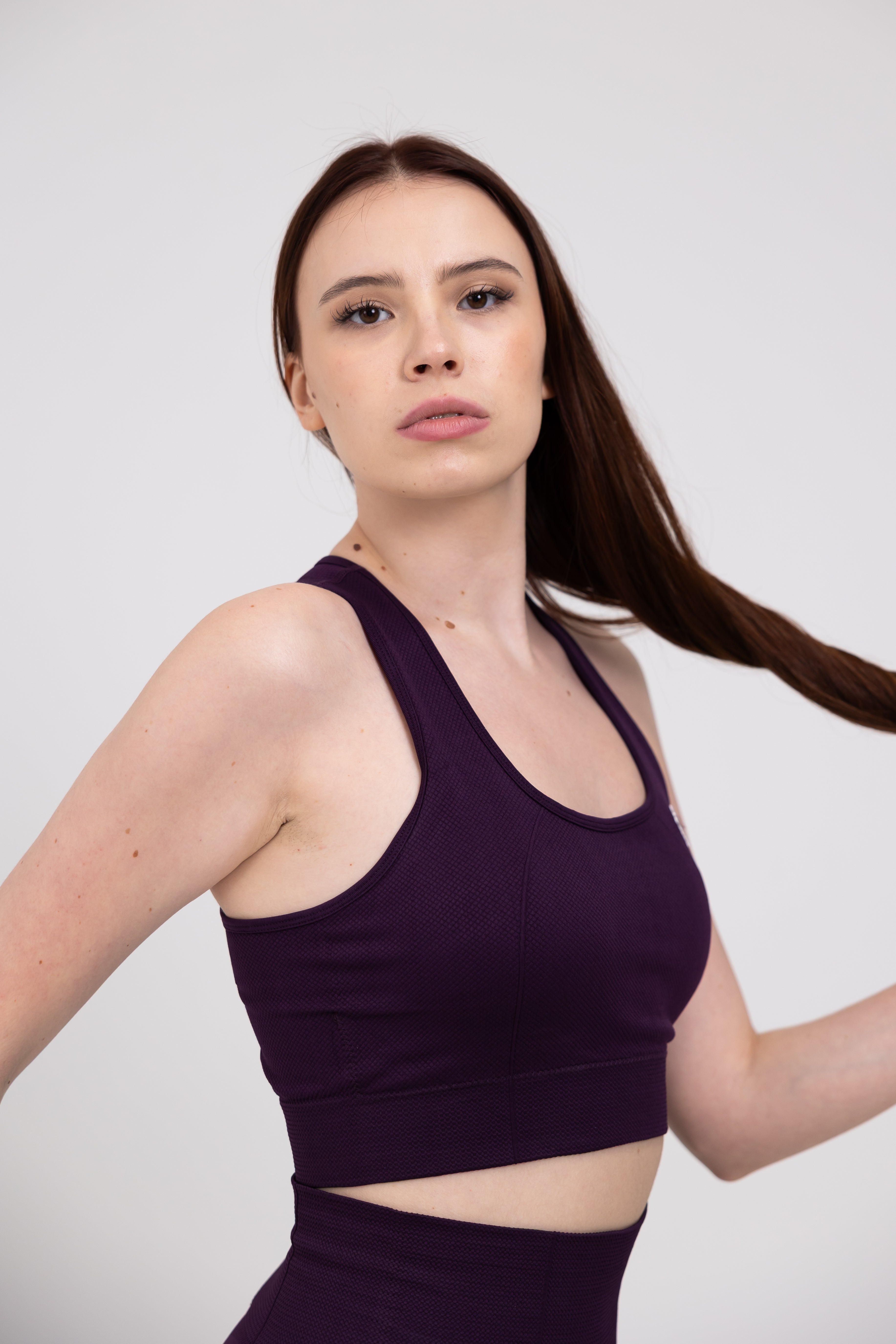 SEAMLESS HONEYCOMB ALPS SPORT BRA
