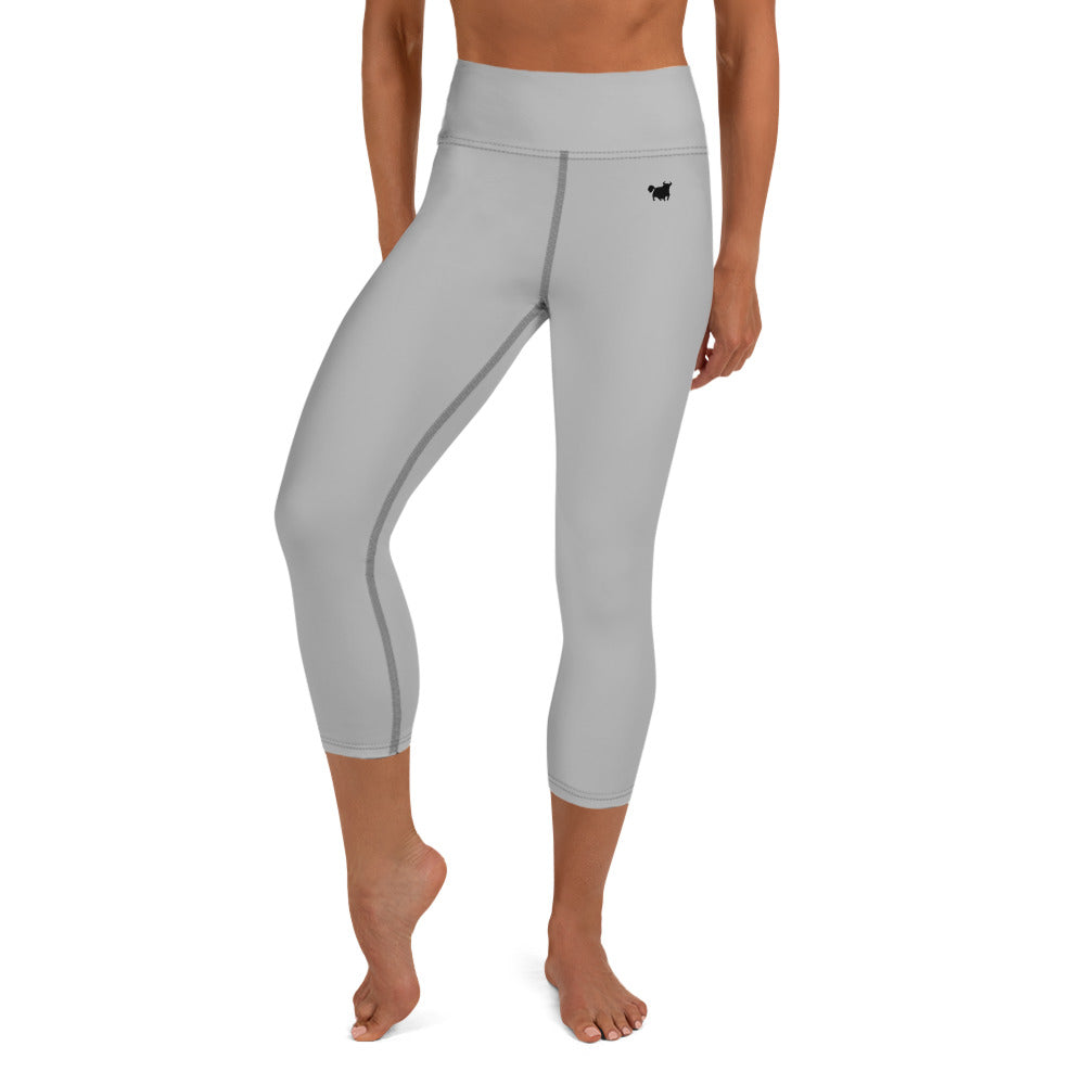 YAKWARY Gray Yoga Leggings With Pocket – YAKWARY®