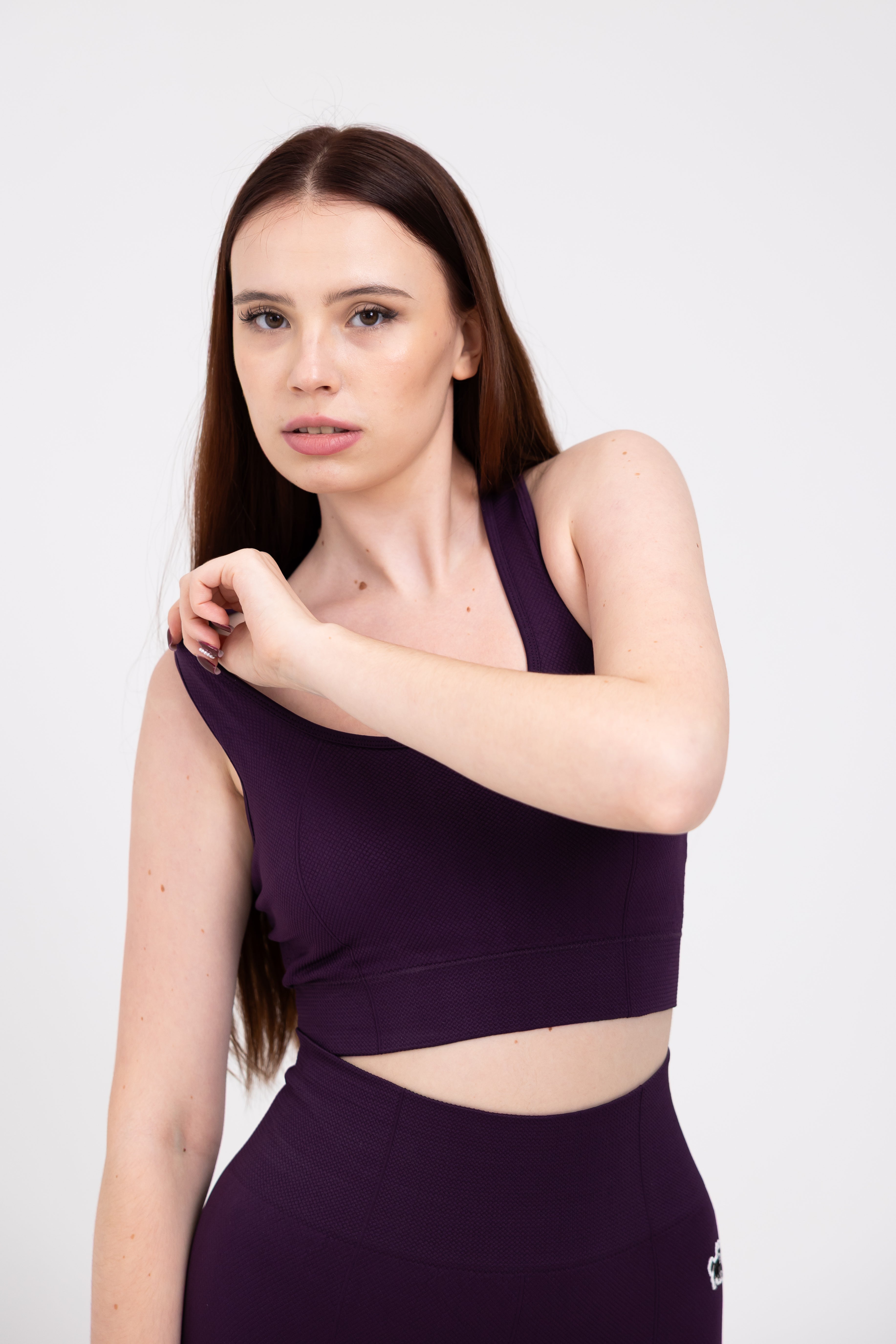 SEAMLESS HONEYCOMB ALPS SPORT BRA