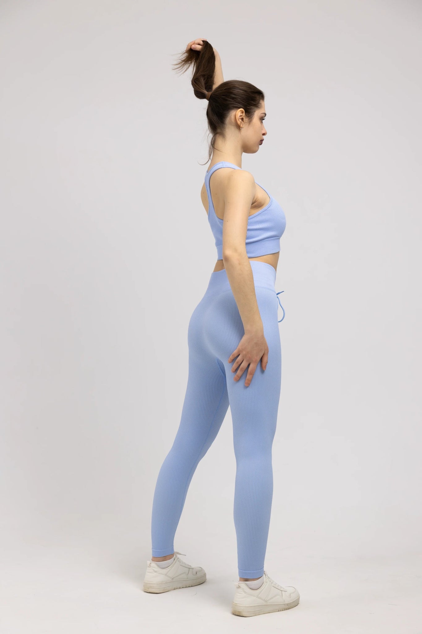 Seamless Ribbed WAVE CLASSIC Leggings - YAKWARY®