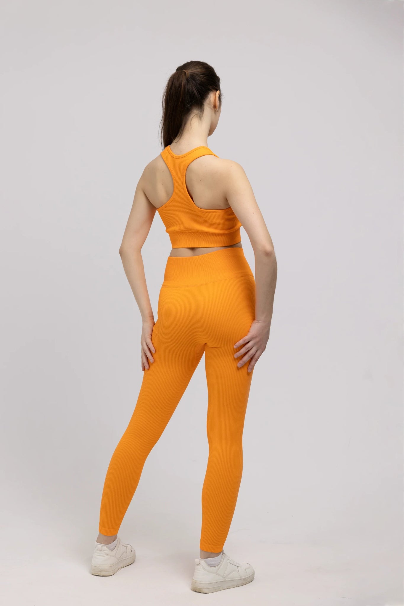 Seamless Ribbed WAVE CLASSIC Leggings - YAKWARY®