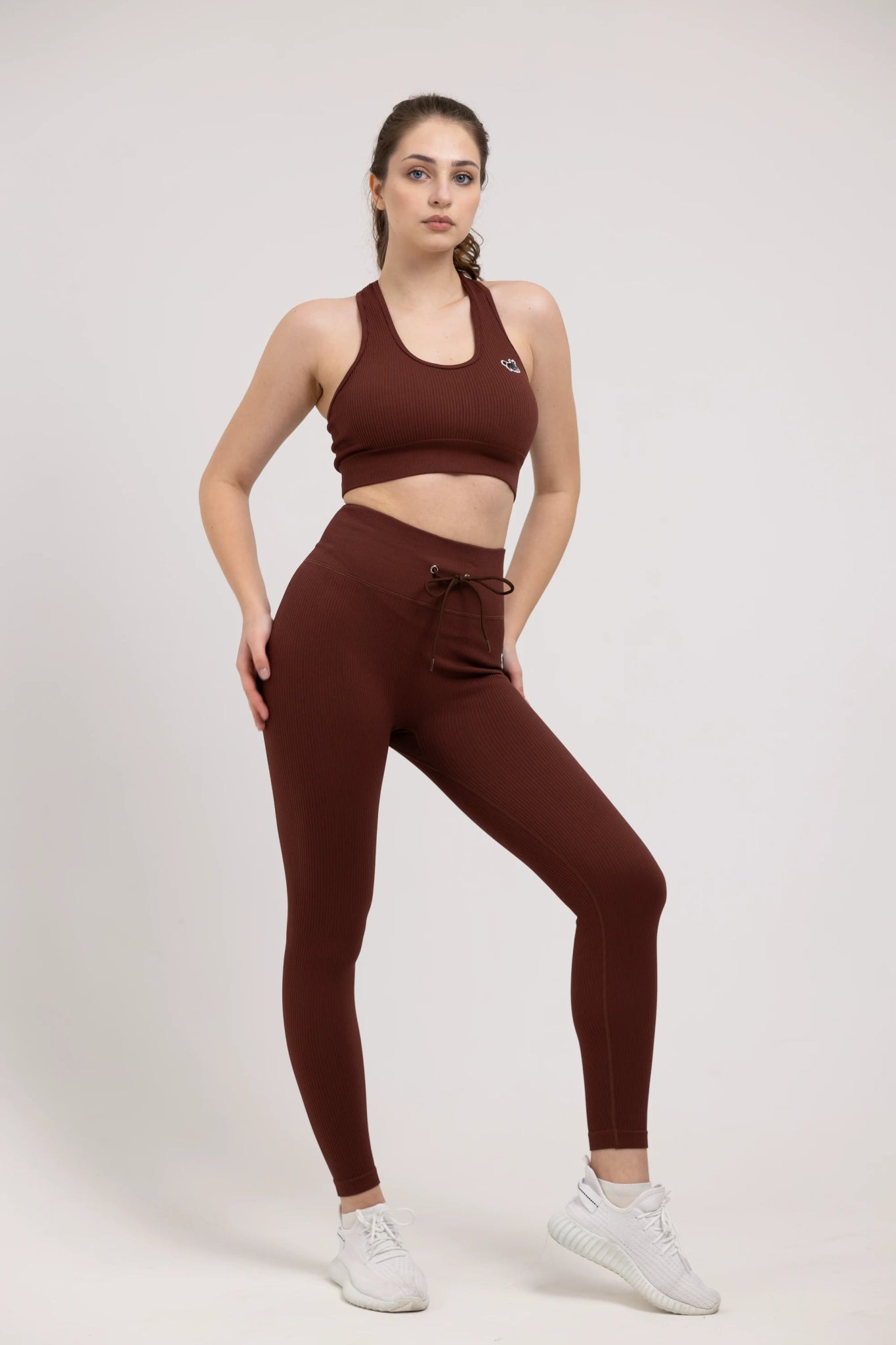 Seamless Ribbed WAVE CLASSIC Leggings - YAKWARY®