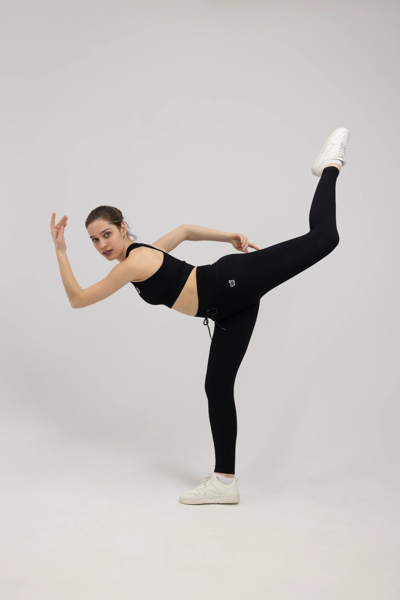 Seamless Ribbed WAVE CLASSIC Leggings - YAKWARY®
