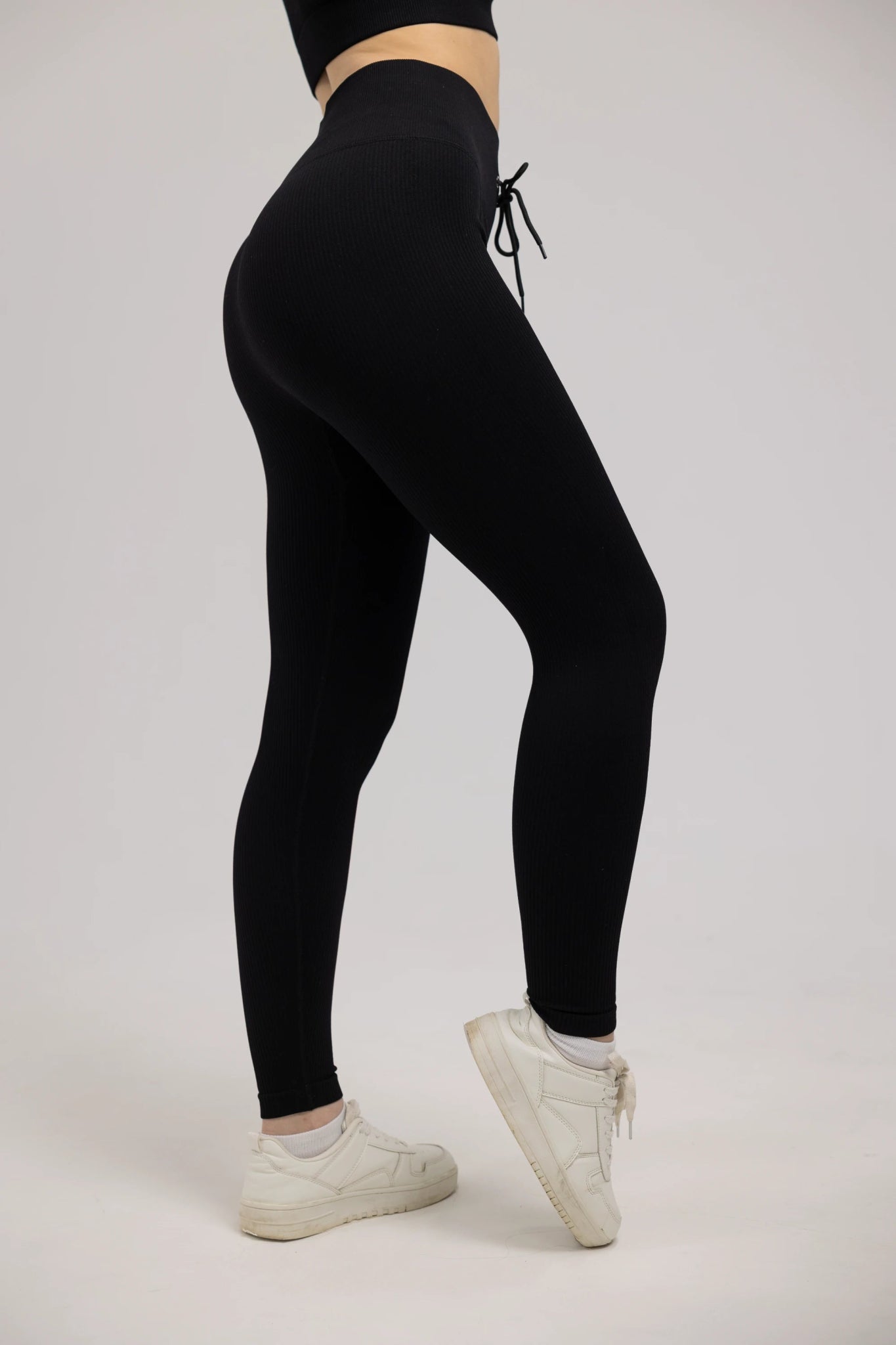 Seamless Ribbed WAVE CLASSIC Leggings - YAKWARY®