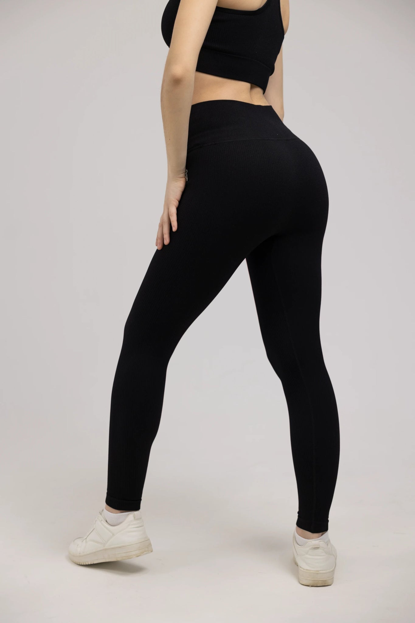 Seamless Ribbed WAVE CLASSIC Leggings - YAKWARY®