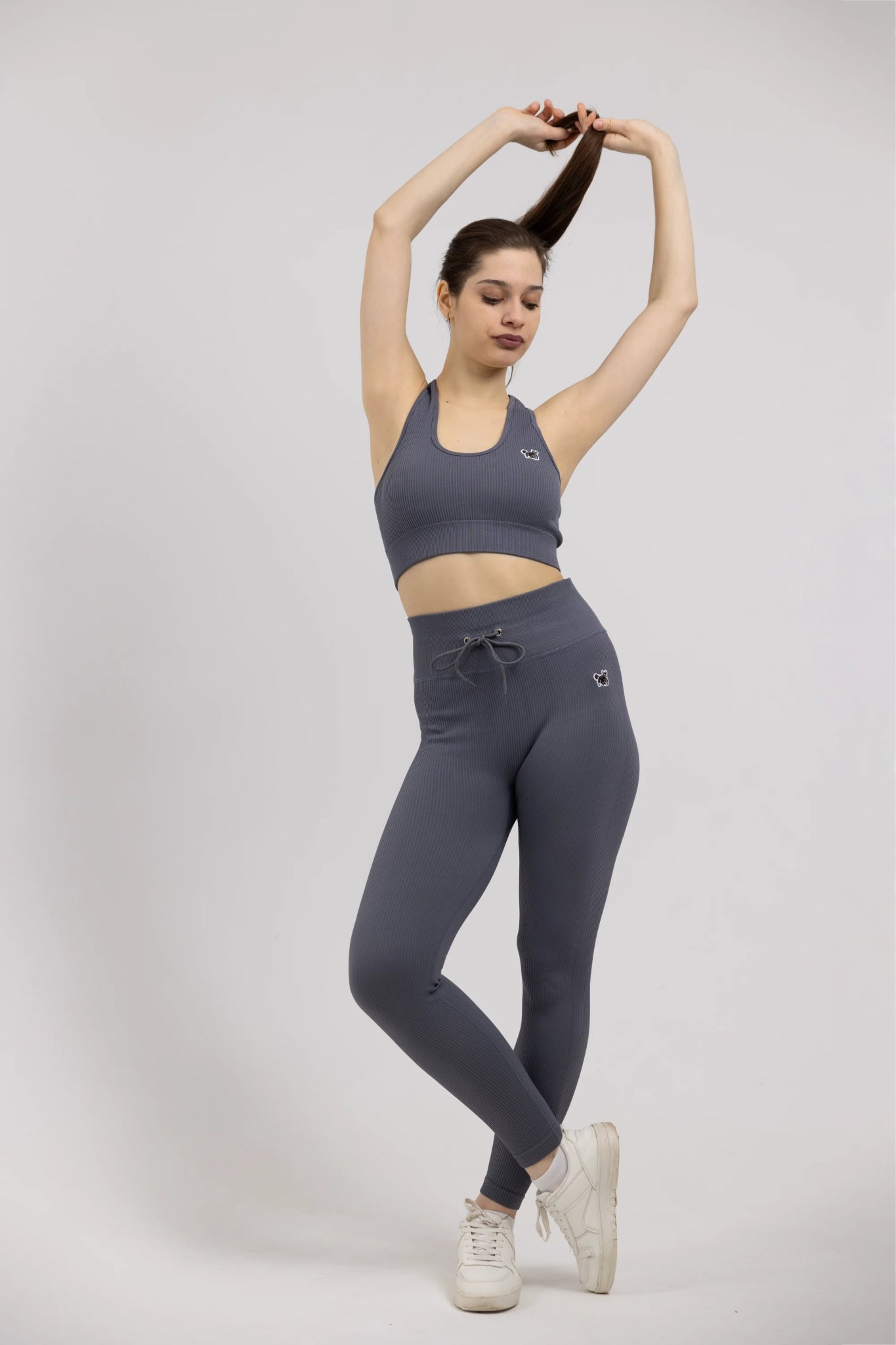 Seamless Ribbed WAVE CLASSIC Leggings - YAKWARY®