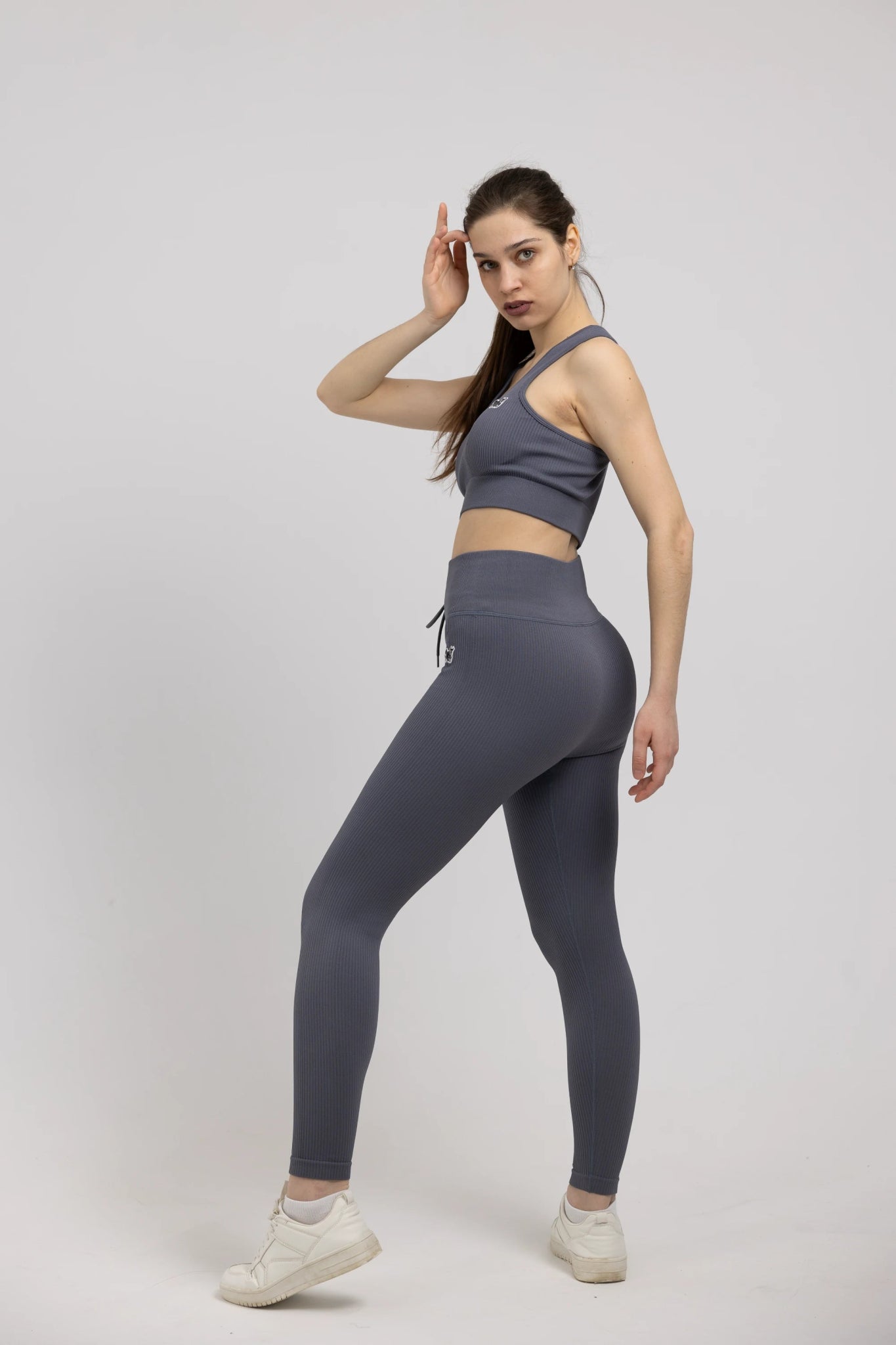 Seamless Ribbed WAVE CLASSIC Leggings - YAKWARY®