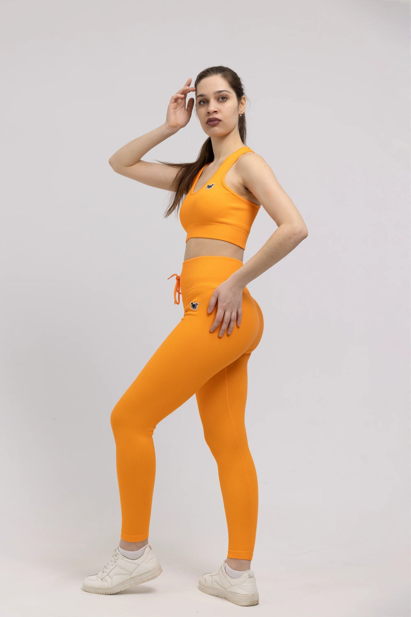 Seamless Ribbed WAVE CLASSIC Leggings - YAKWARY®