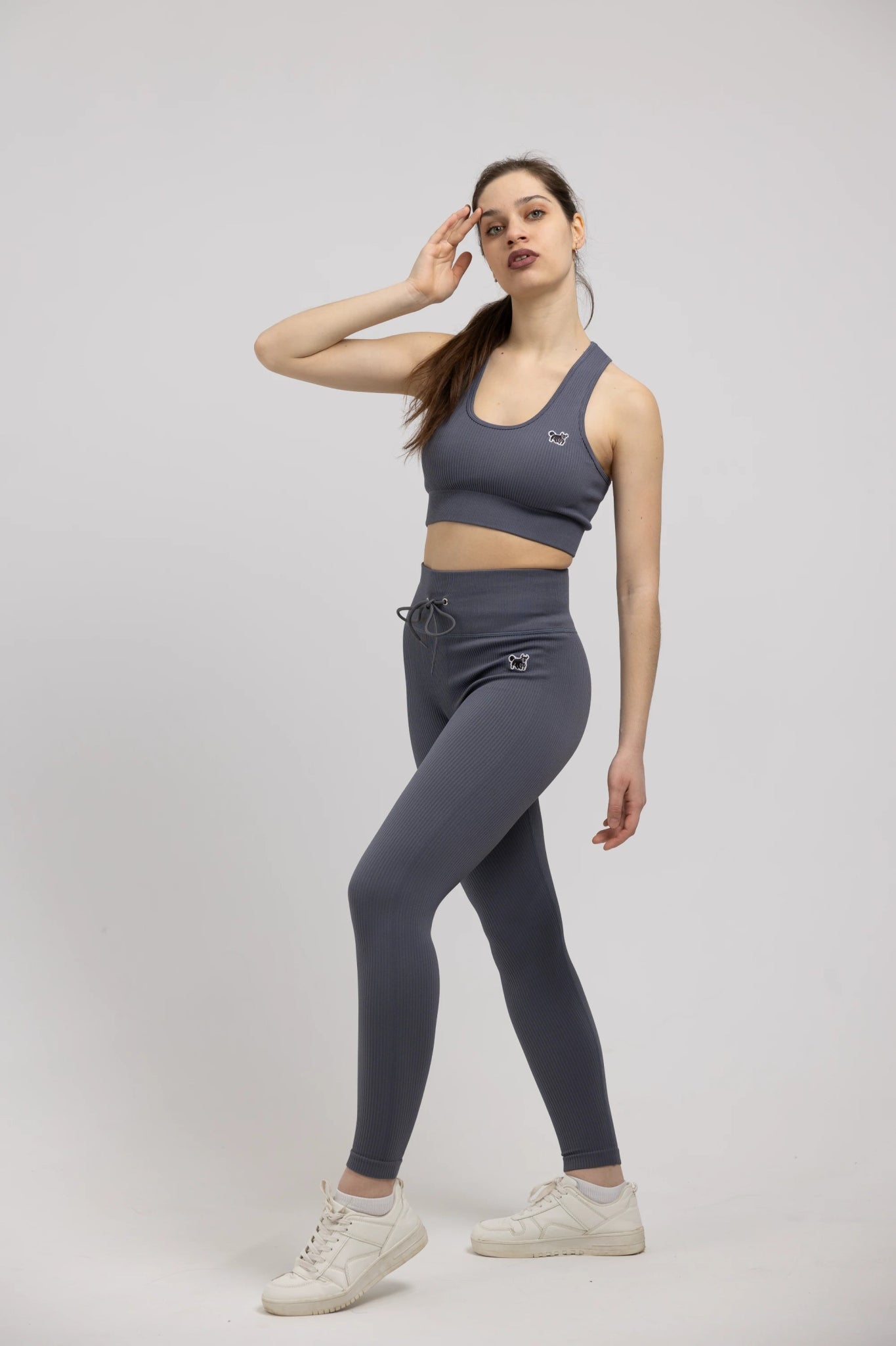 Seamless Ribbed WAVE CLASSIC Leggings - YAKWARY®