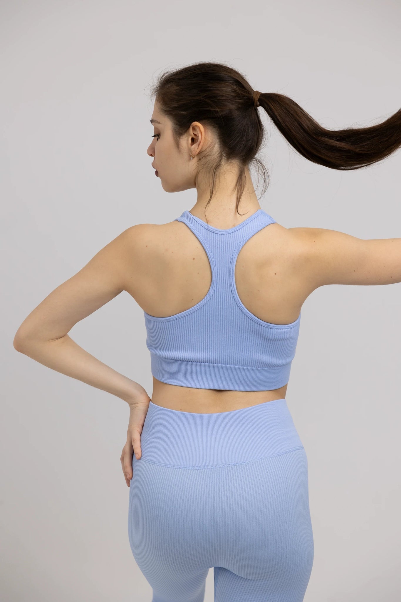 SEAMLESS RIBBED WAVE SPORT - BRA - YAKWARY®
