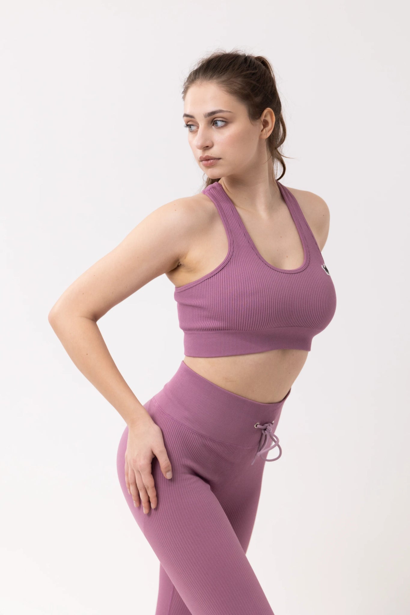 SEAMLESS RIBBED WAVE SPORT - BRA - YAKWARY®