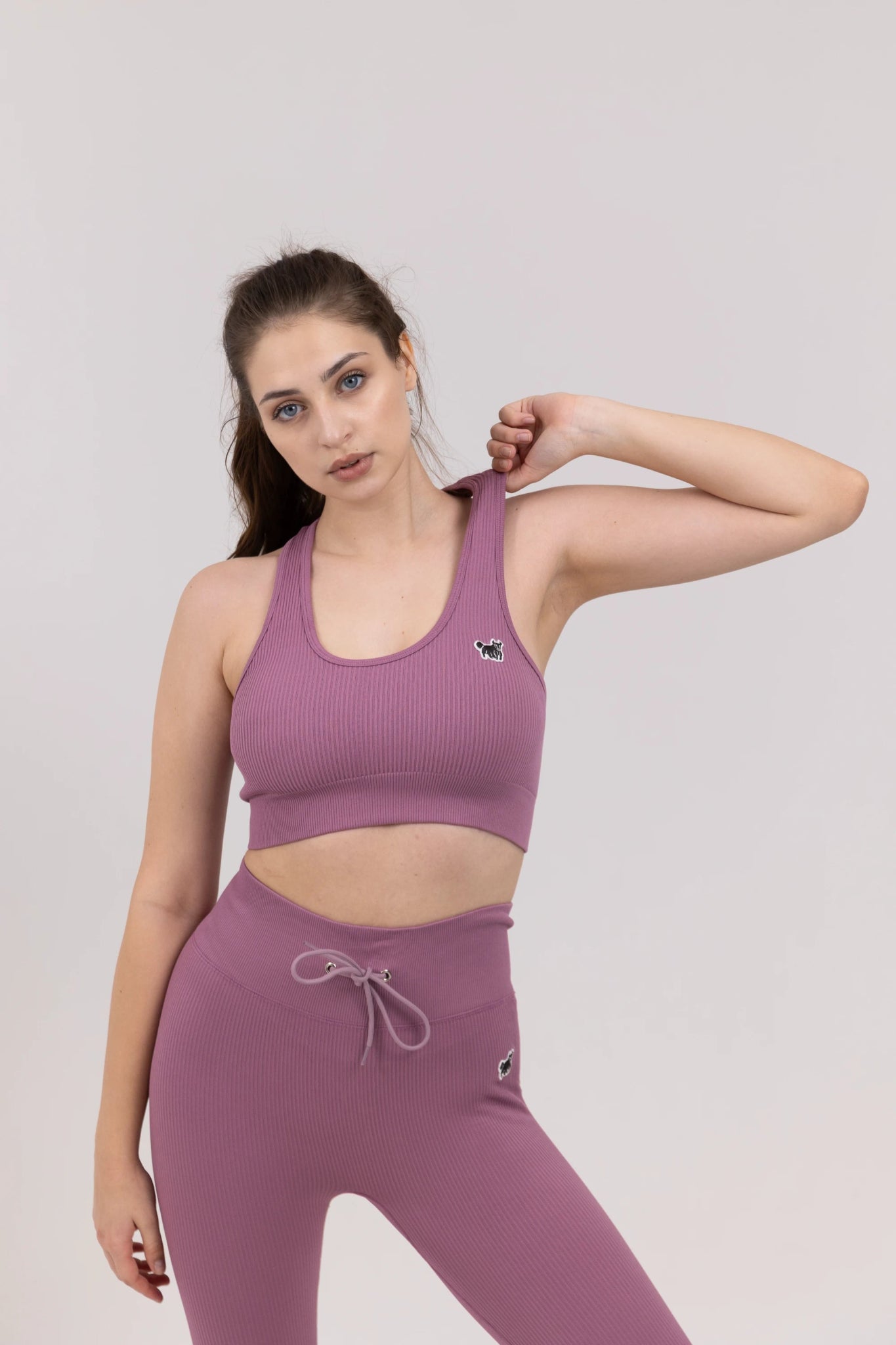 SEAMLESS RIBBED WAVE SPORT - BRA - YAKWARY®
