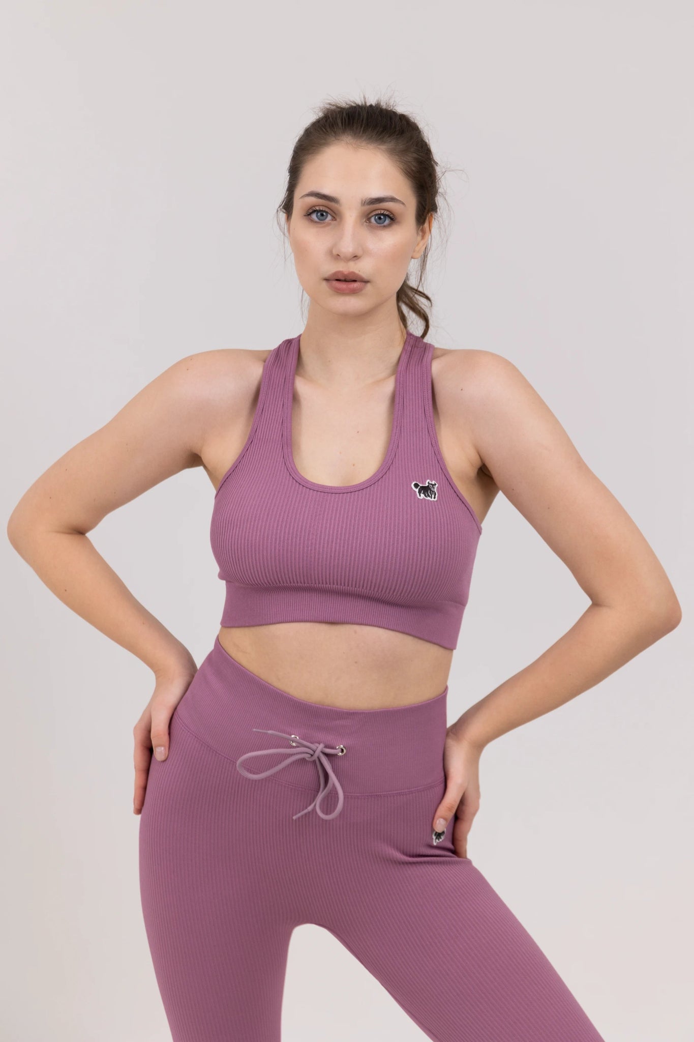 SEAMLESS RIBBED WAVE SPORT - BRA - YAKWARY®
