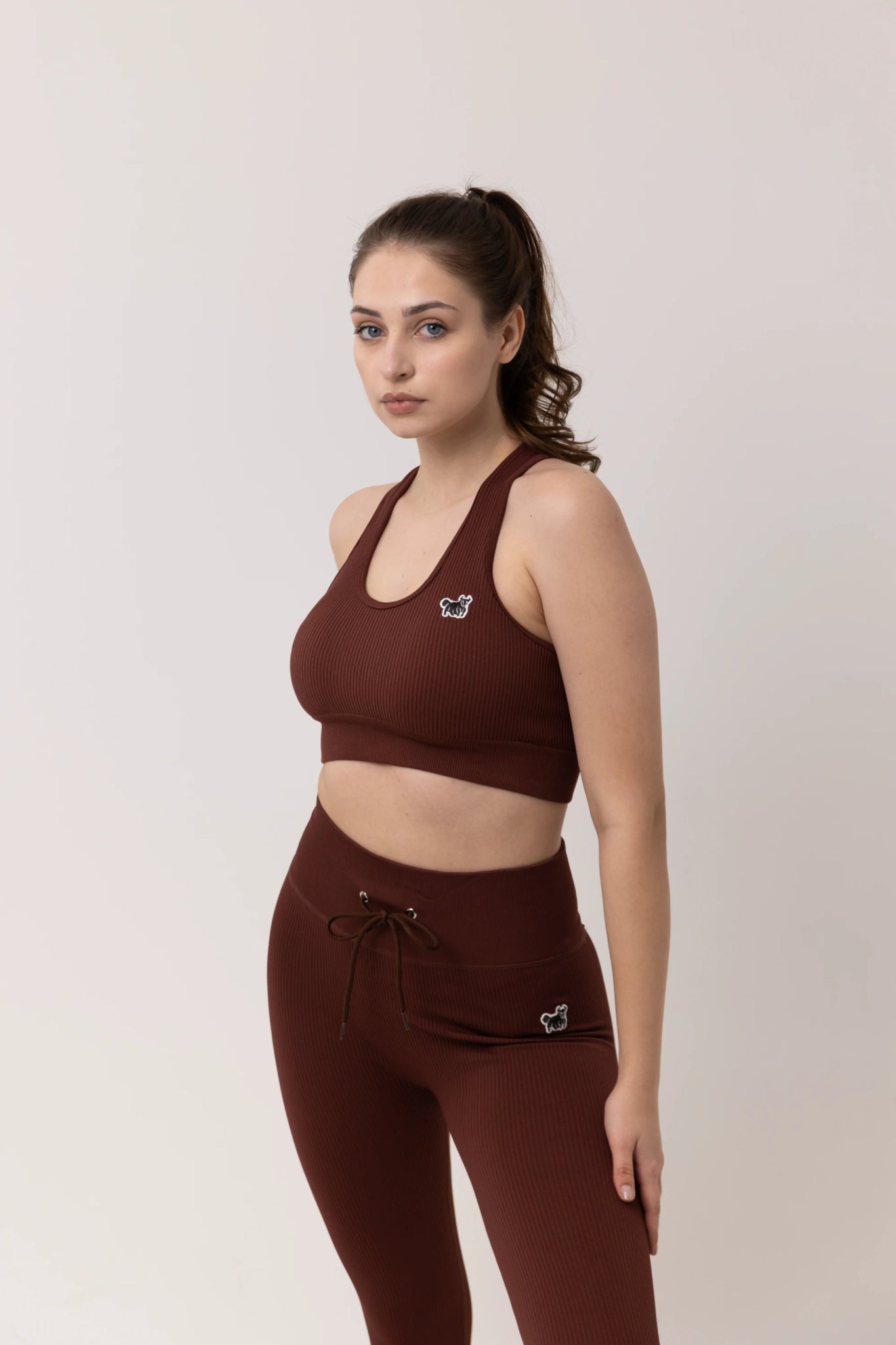 SEAMLESS RIBBED WAVE SPORT - BRA - YAKWARY®