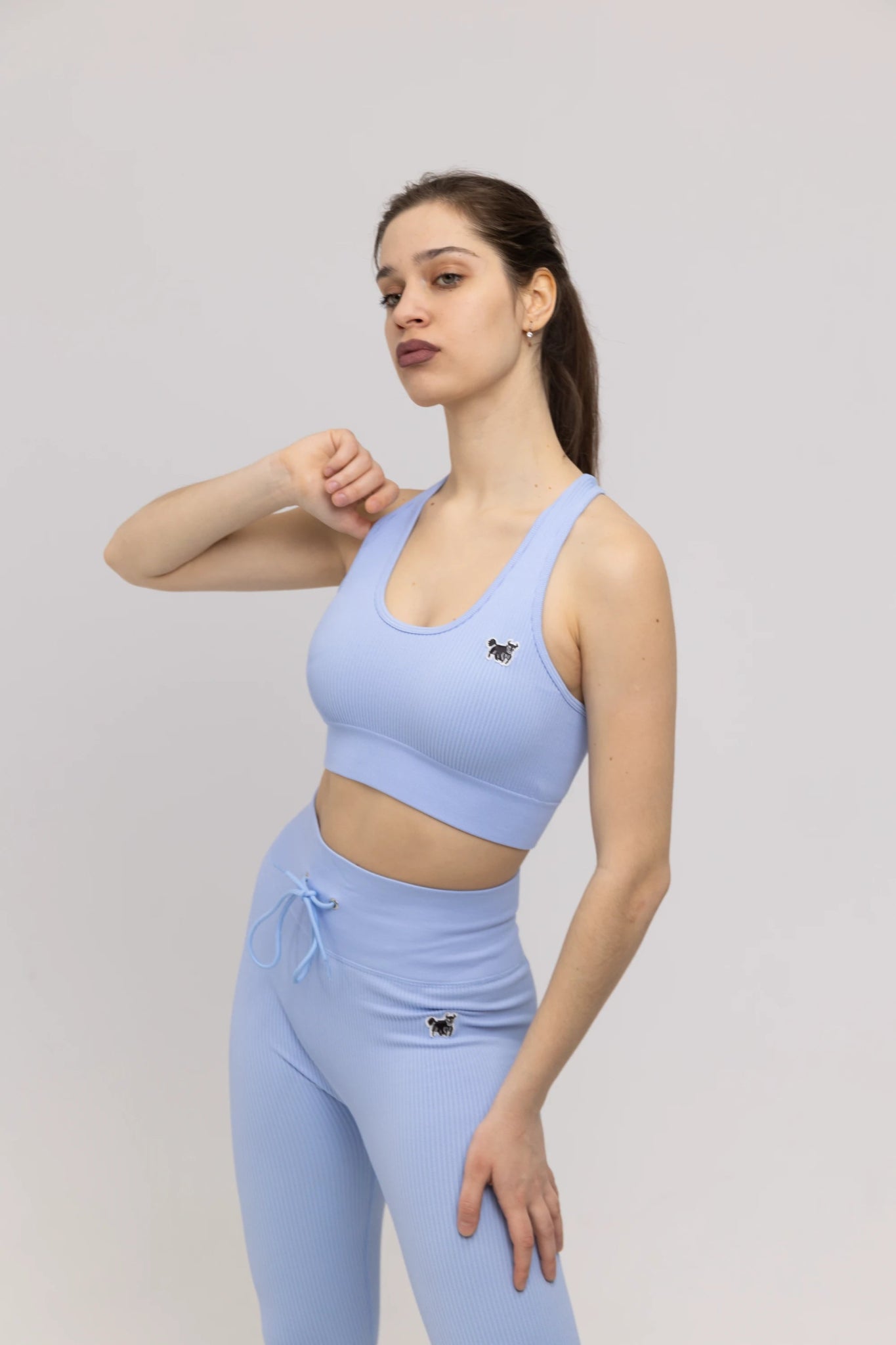 SEAMLESS RIBBED WAVE SPORT - BRA - YAKWARY®