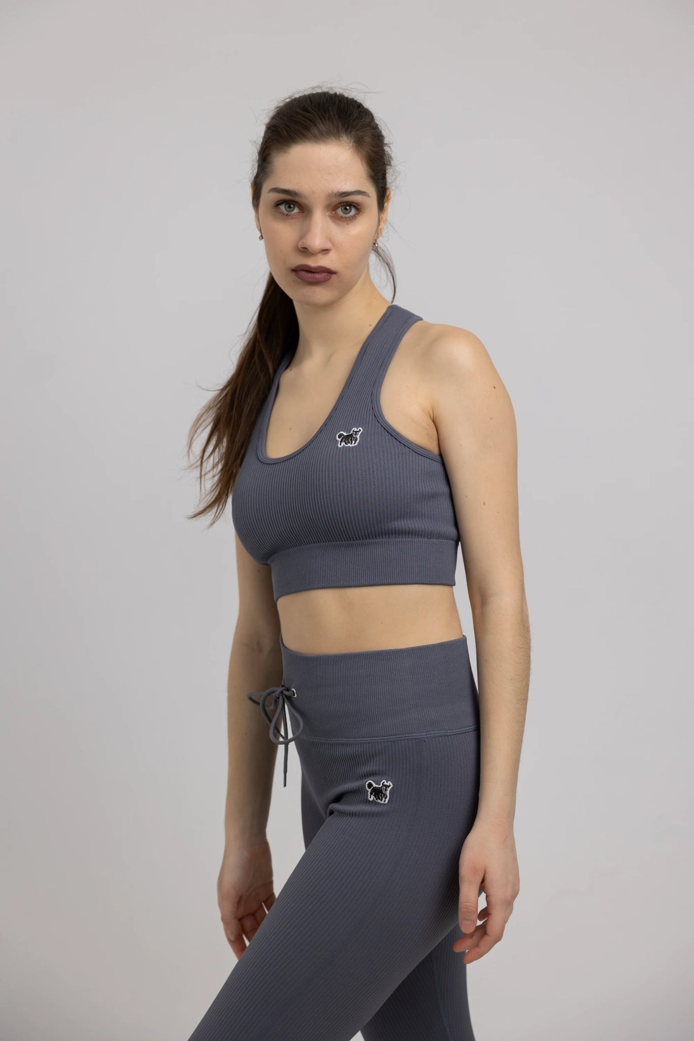 SEAMLESS RIBBED WAVE SPORT - BRA - YAKWARY®