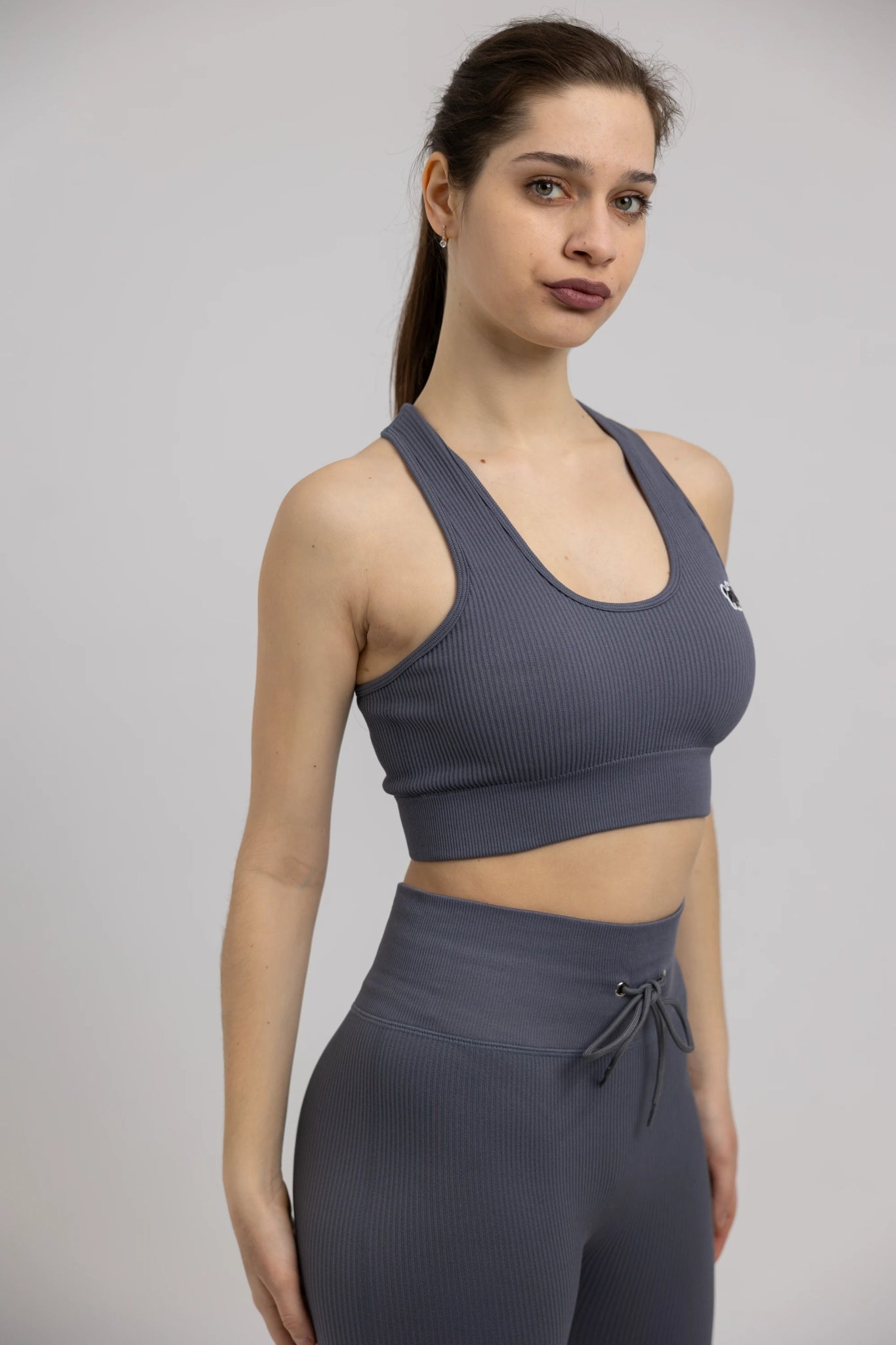 SEAMLESS RIBBED WAVE SPORT - BRA - YAKWARY®