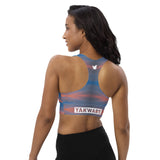 YAKWARY Women Longline Sports Bra #16