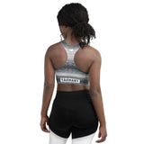 YAKWARY Women Longline Sports Bra #23