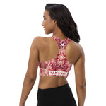 YAKWARY Women Longline Sports Bra #24