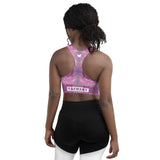 YAKWARY Women Longline Sports Bra #31