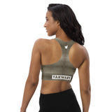 YAKWARY Women Longline Sports Bra #32