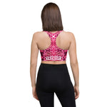 YAKWARY Women Longline Sports Bra #34