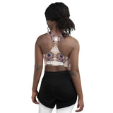 YAKWARY Women Longline Sports Bra #39