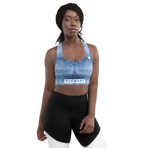 YAKWARY Women Longline Sports Bra #2