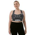 YAKWARY Women Longline Sports Bra #4